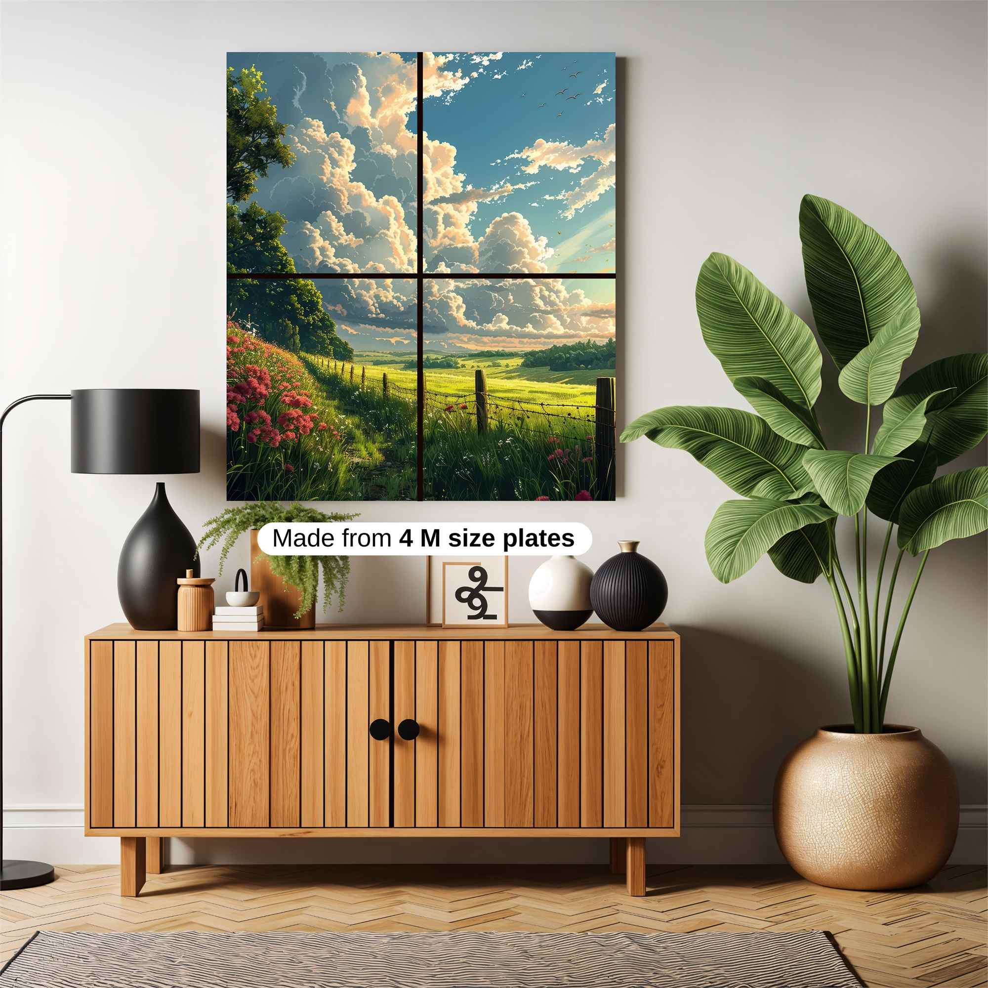 Sunset Serenity Safe Wall Magnetic / M