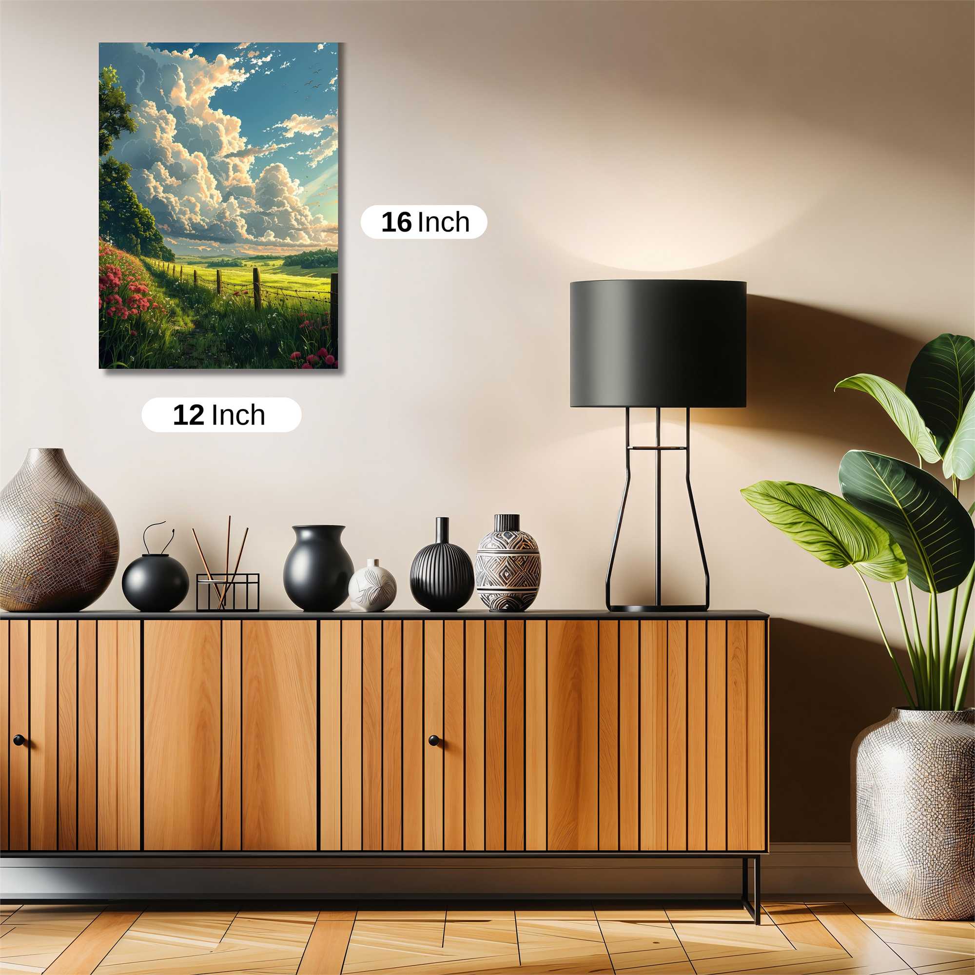 Sunset Serenity Safe Wall Magnetic / M