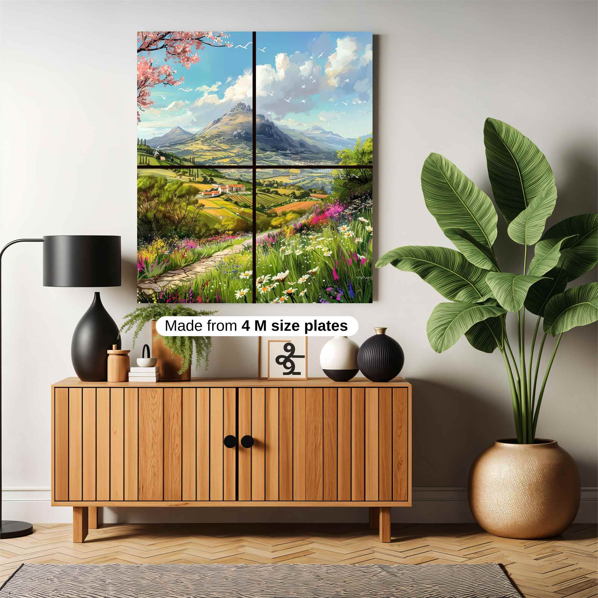 Mountain Serenity Safe Wall Magnetic / M