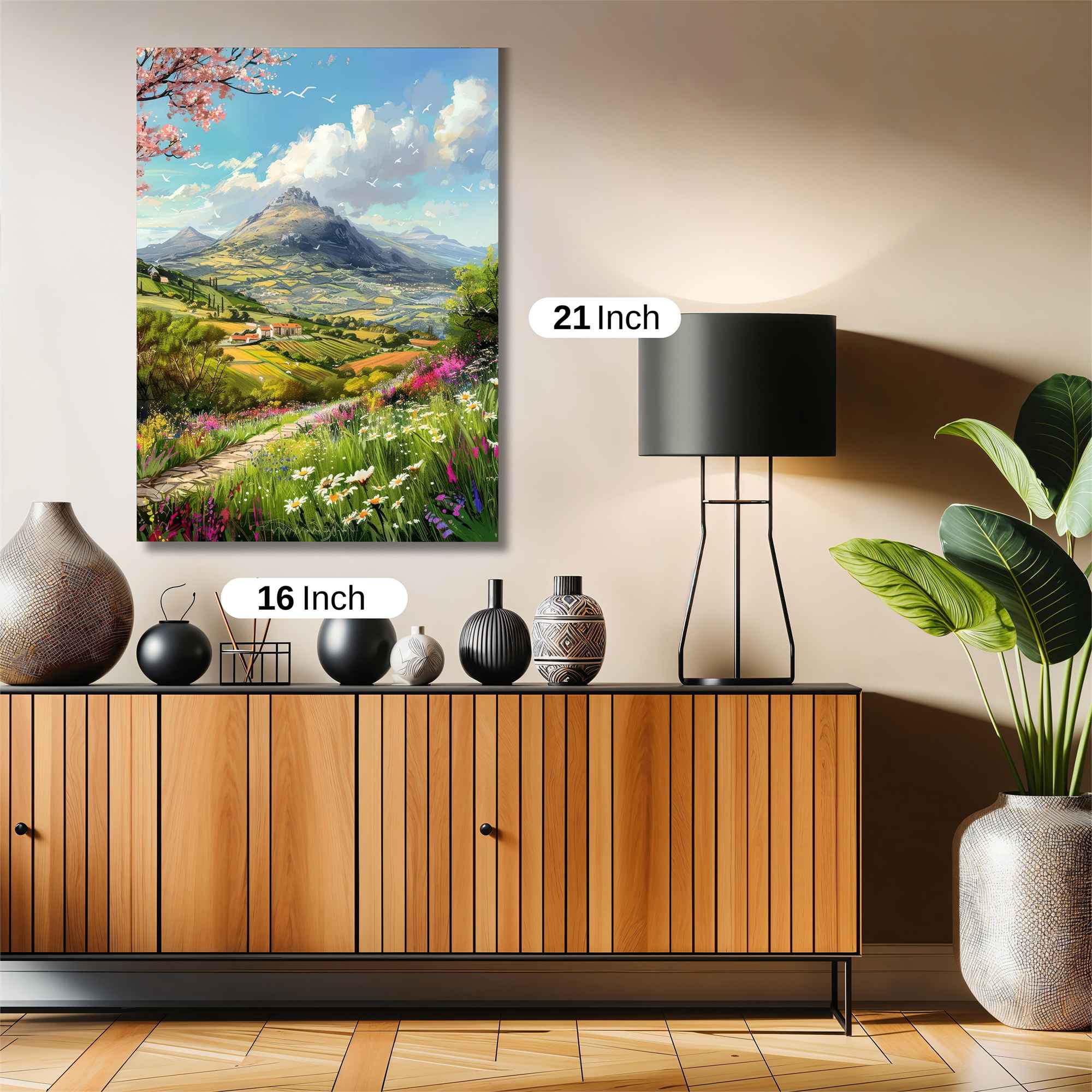 Mountain Serenity Safe Wall Magnetic / M