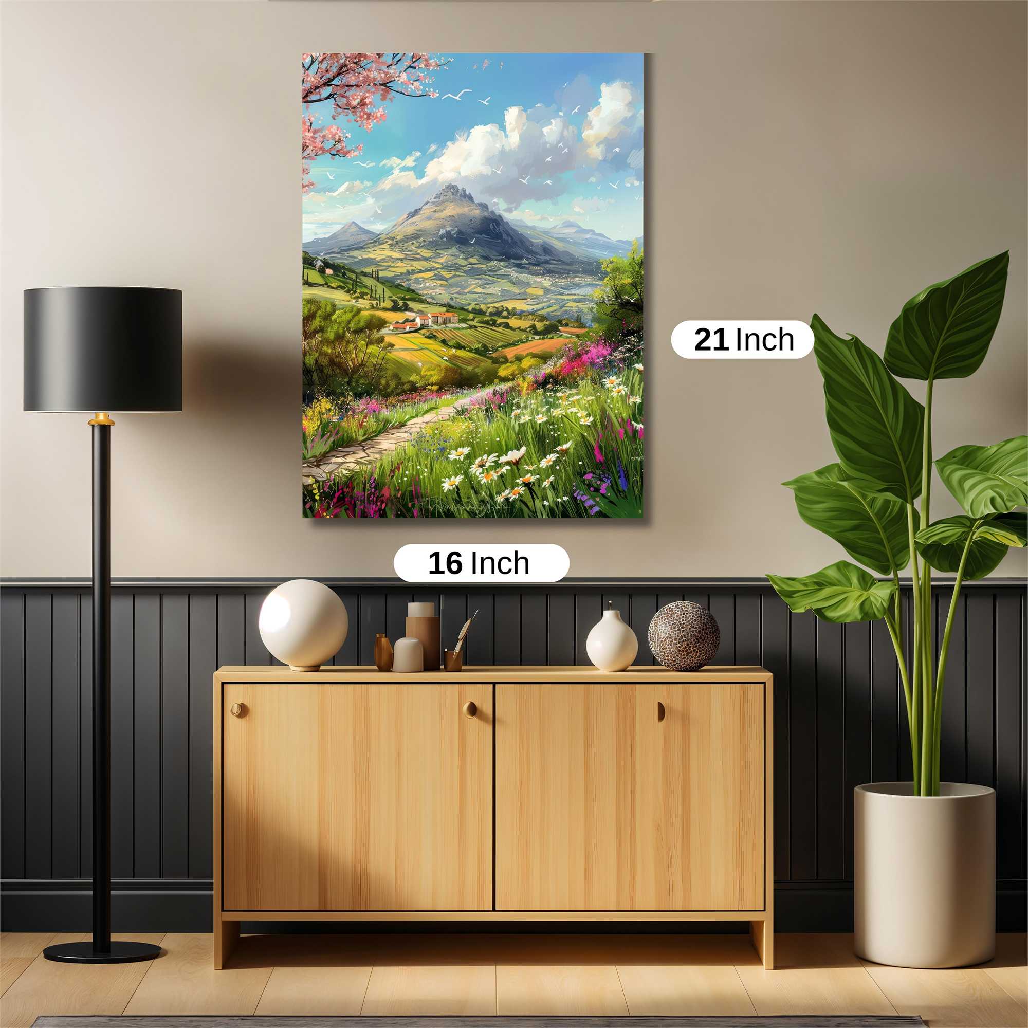 Mountain Serenity Safe Wall Magnetic / M