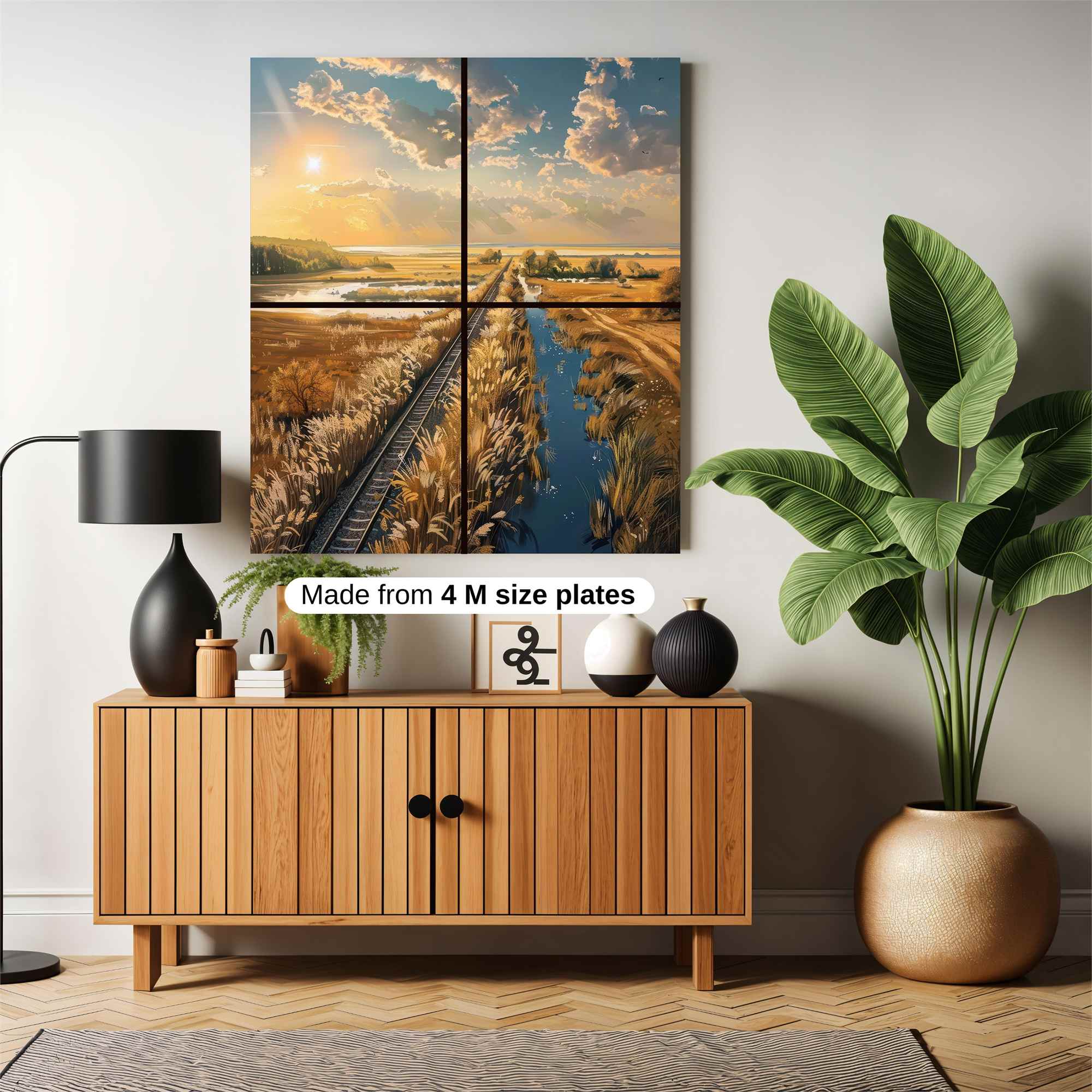 Sunset Serenity Safe Wall Magnetic / M