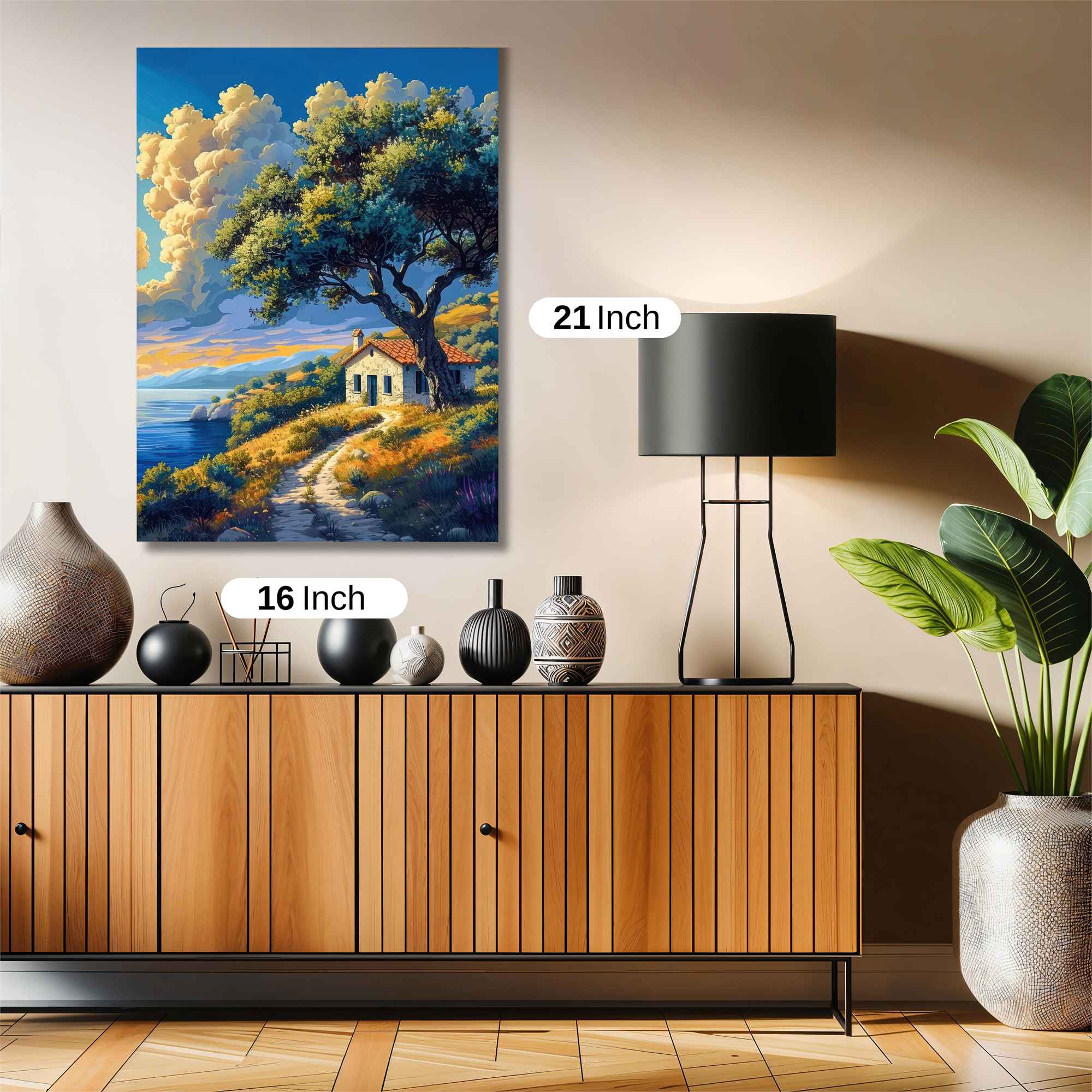 Seaside Serenity Safe Wall Magnetic / M