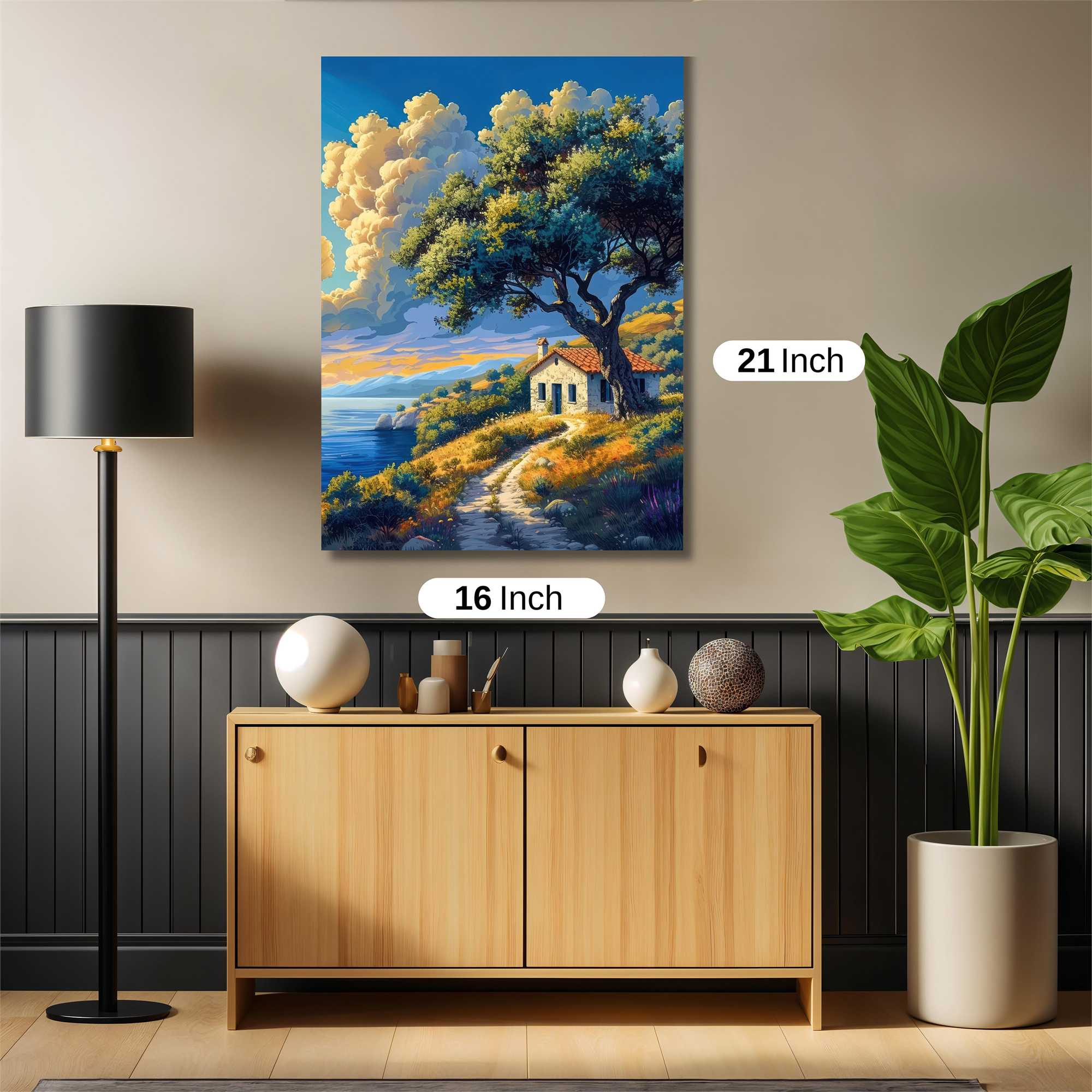 Seaside Serenity Safe Wall Magnetic / M