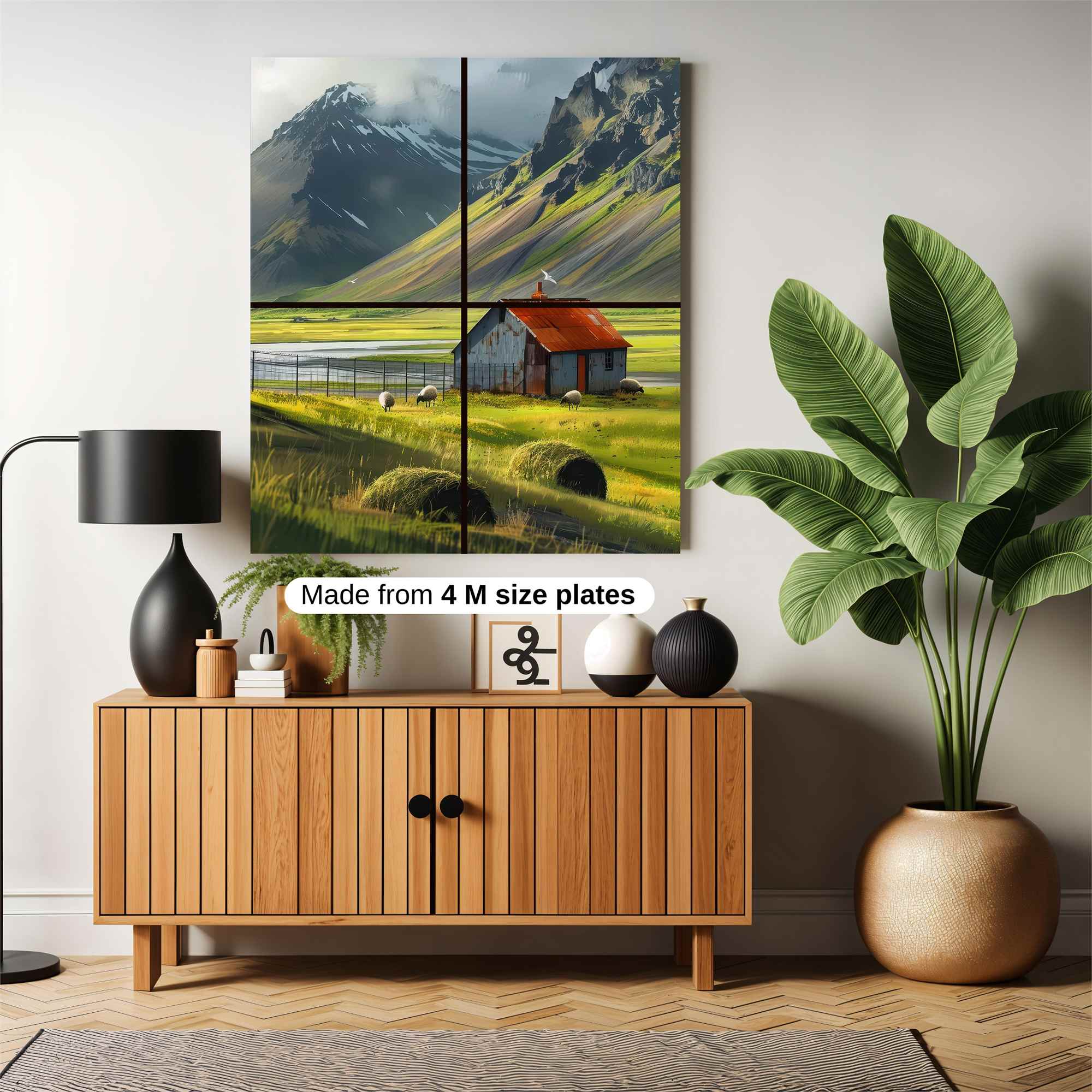 Mountain Serenity Safe Wall Magnetic / M