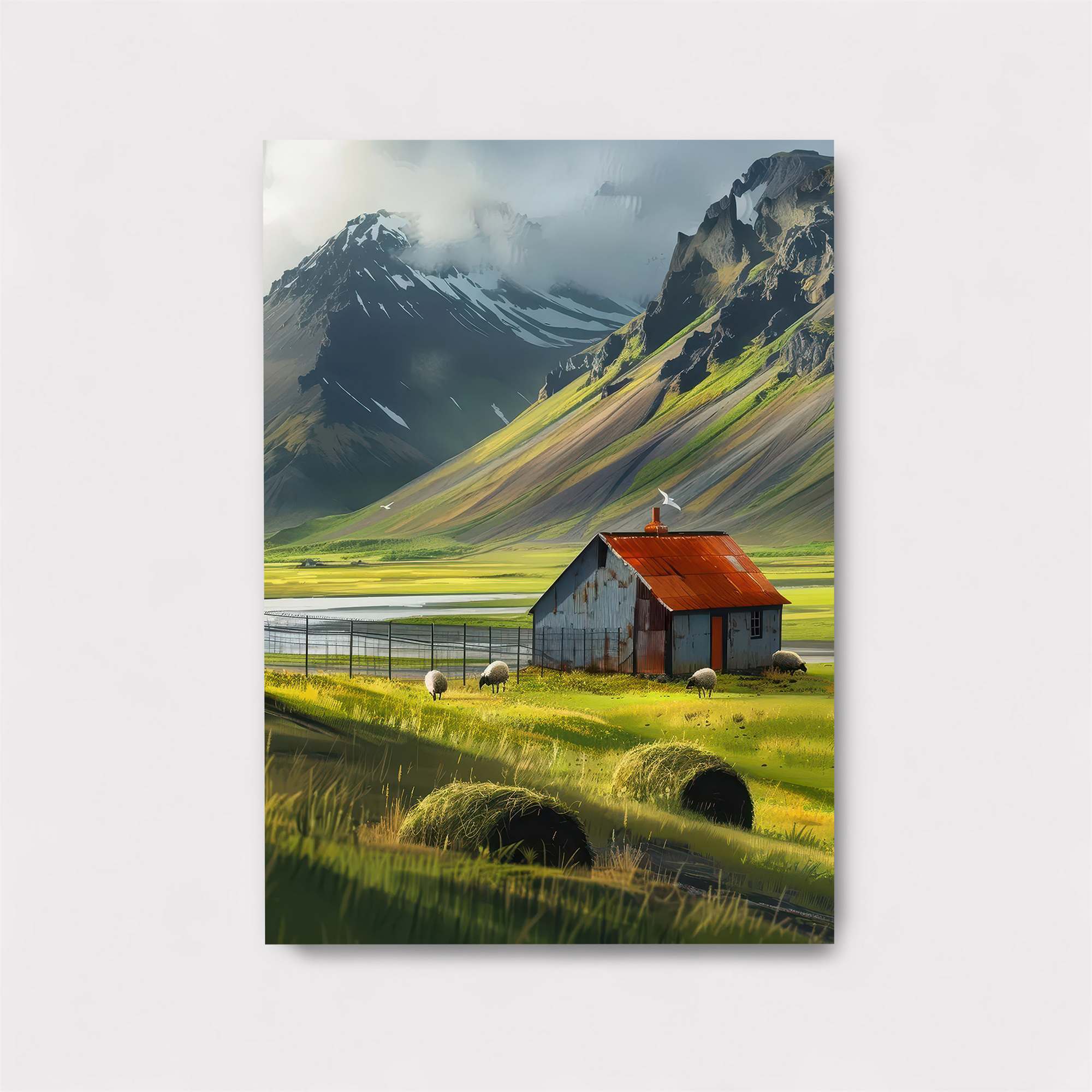 Mountain Serenity Safe Wall Magnetic / M