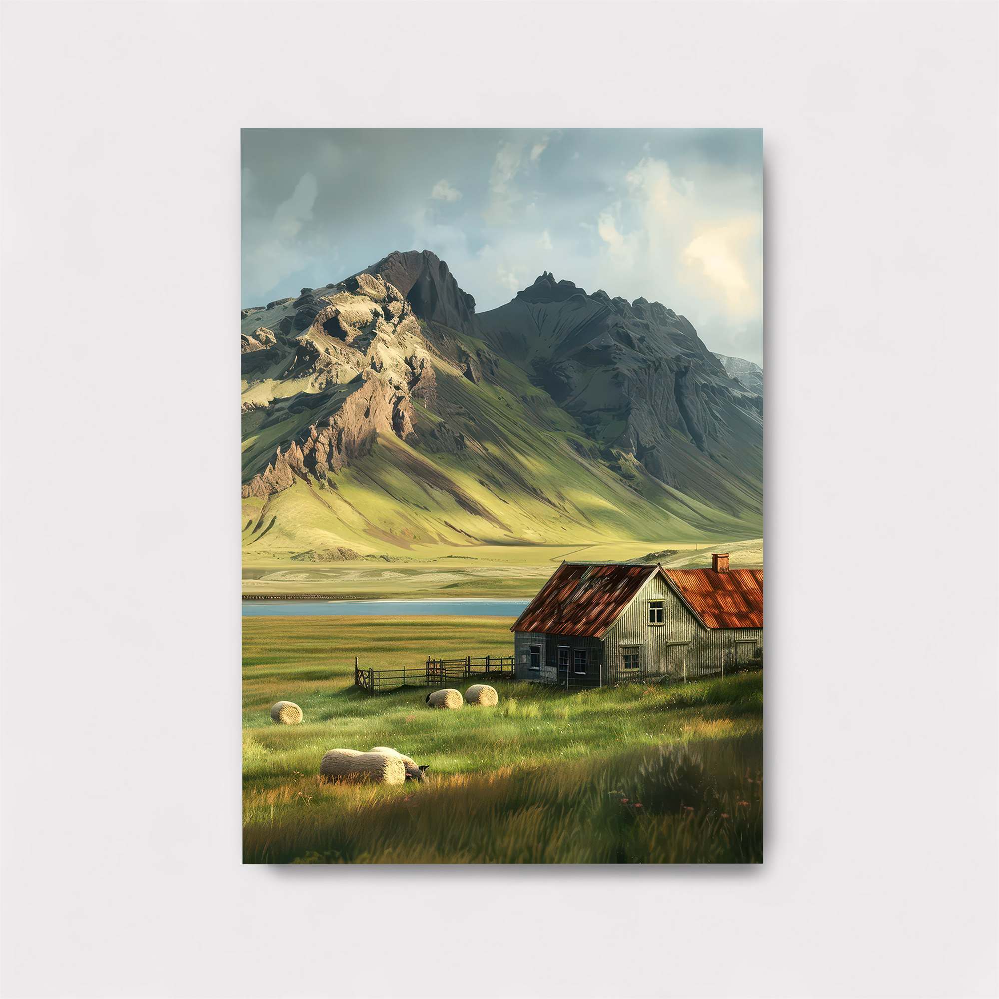 Mountain Serenity Safe Wall Magnetic / M