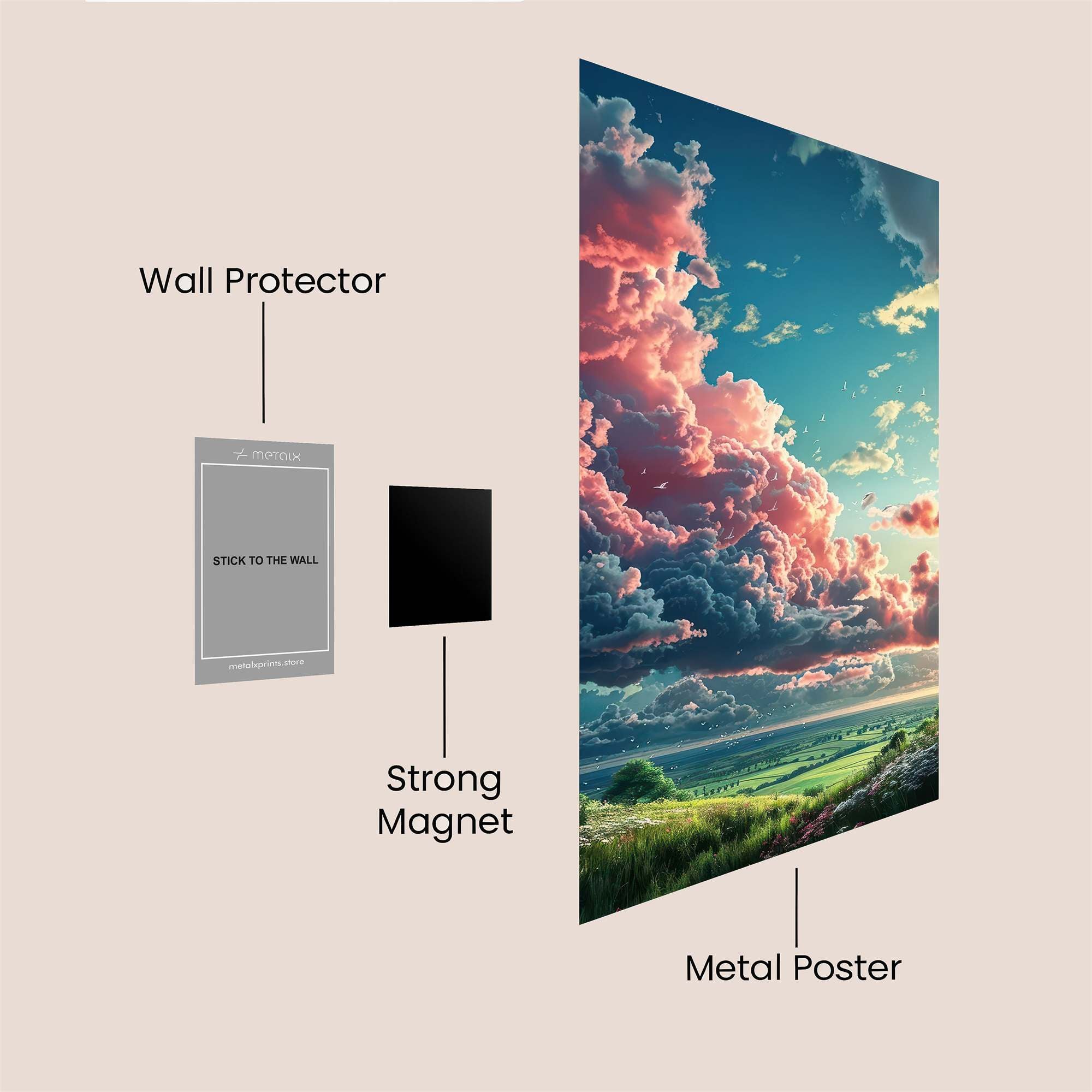 SkyDream Safe Wall Magnetic / M
