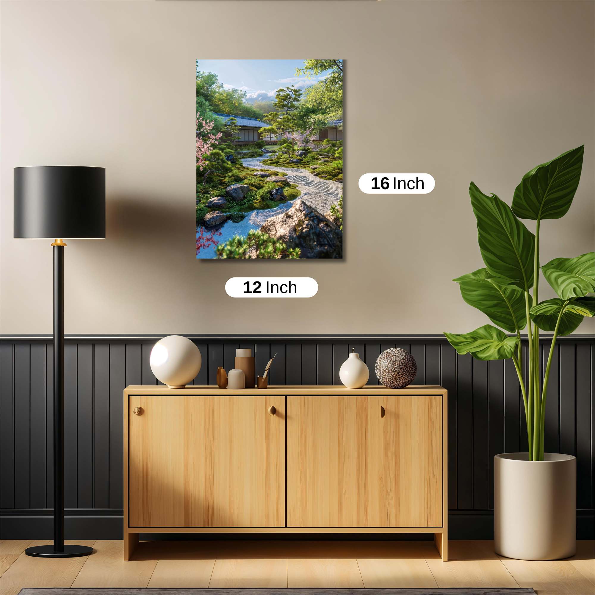 Zen Tranquility Safe Wall Magnetic / M