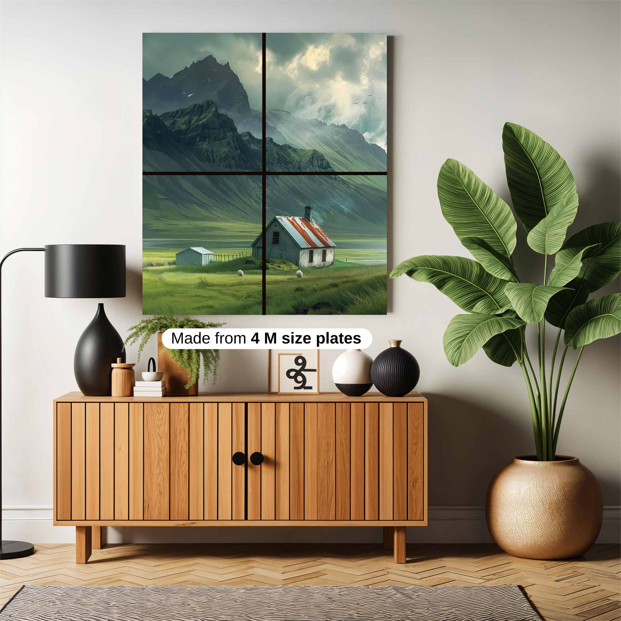 Mountain Serenity Safe Wall Magnetic / M