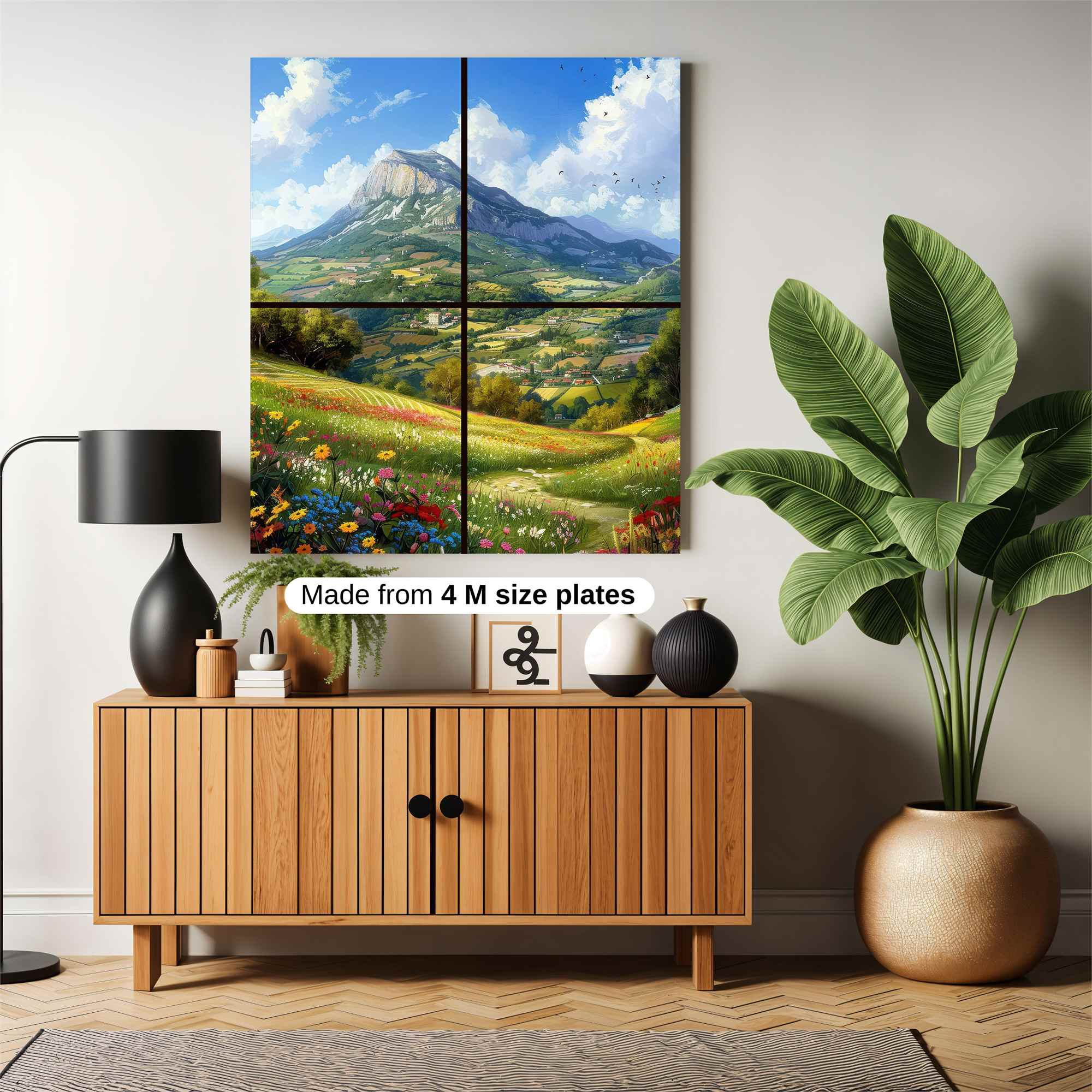 Mountain Bliss Safe Wall Magnetic / M