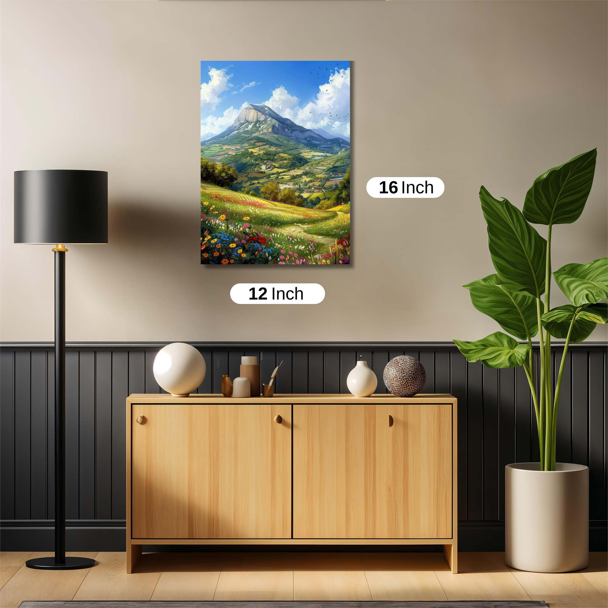 Mountain Bliss Safe Wall Magnetic / M