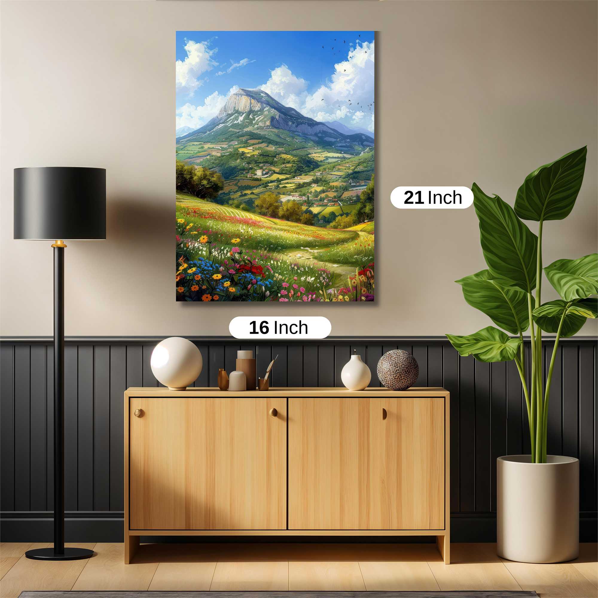 Mountain Bliss Safe Wall Magnetic / M