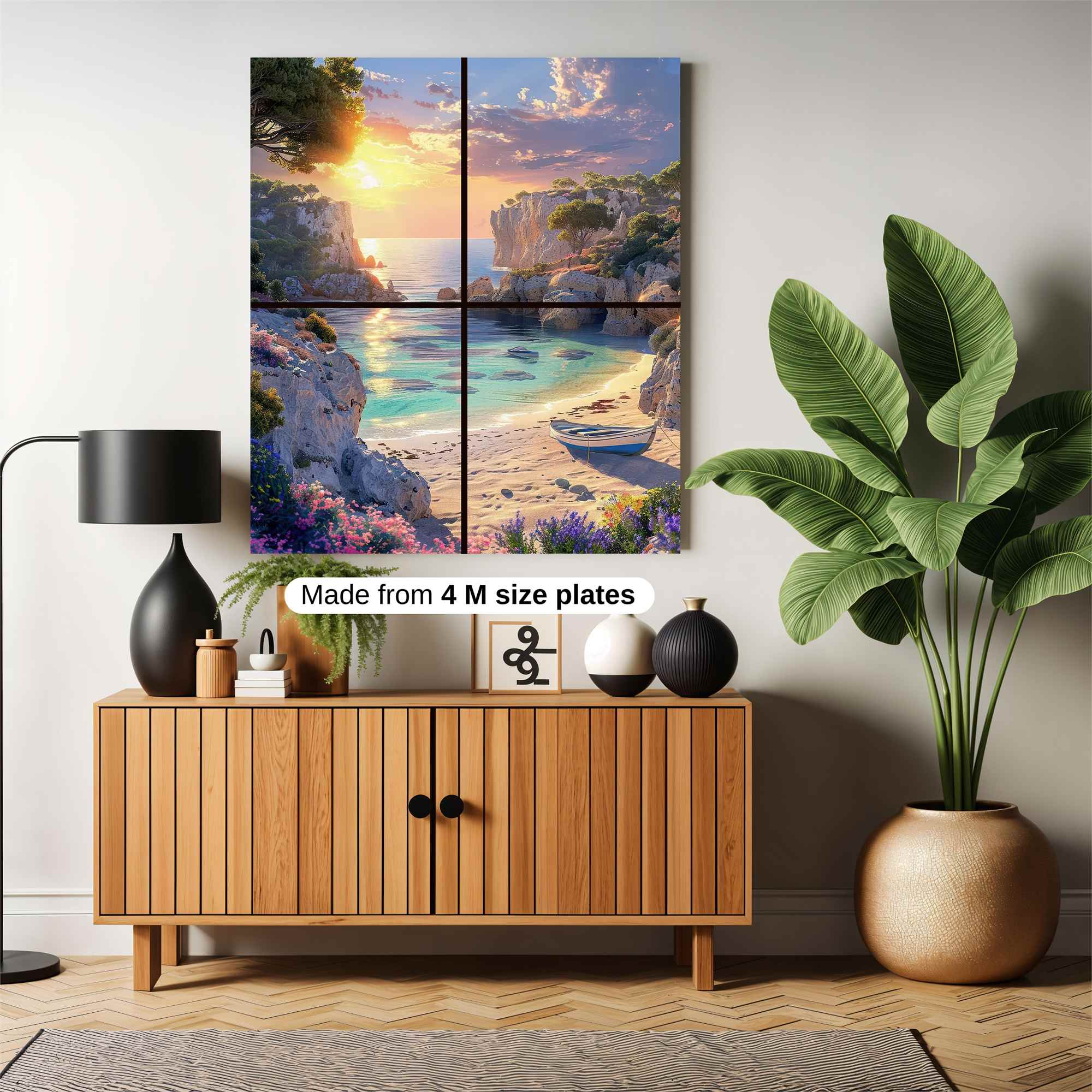 Sunset Serenity Safe Wall Magnetic / M