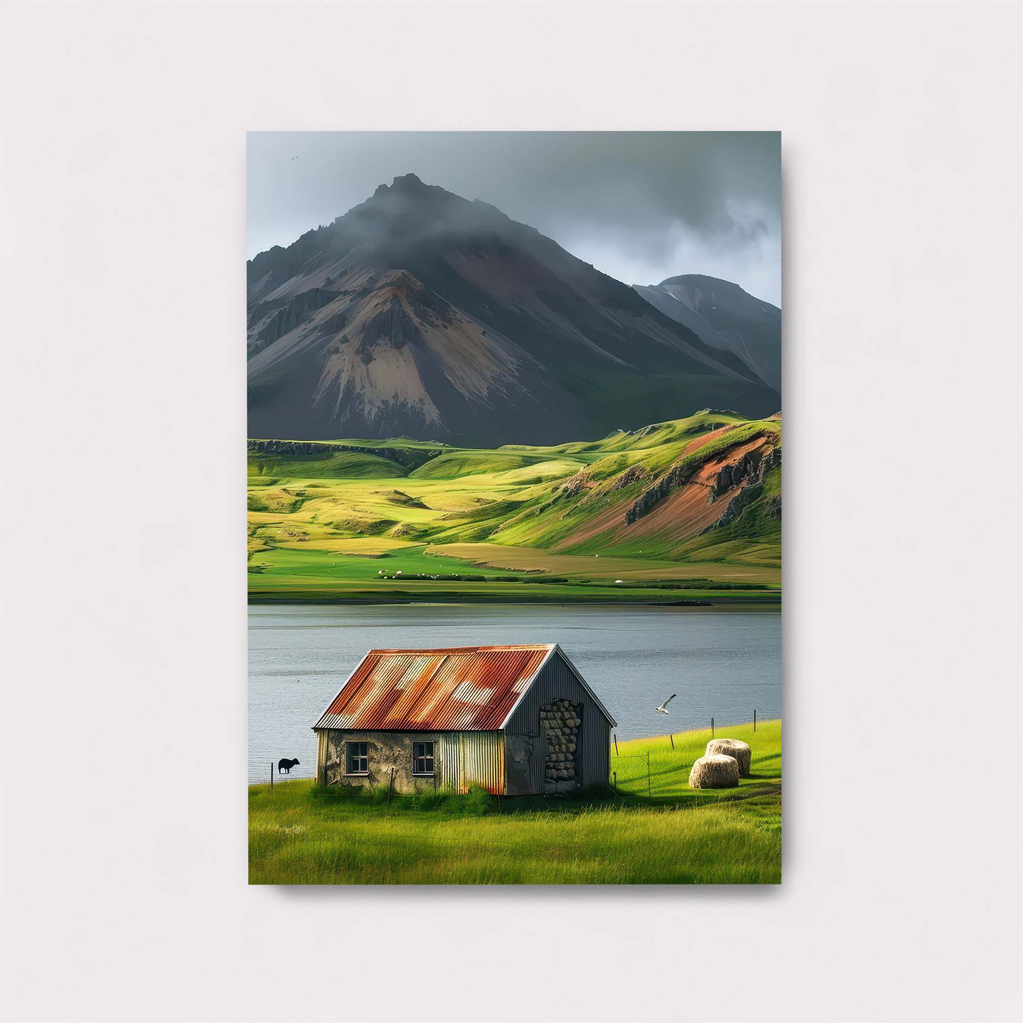 Mountain Solitude Safe Wall Magnetic / M