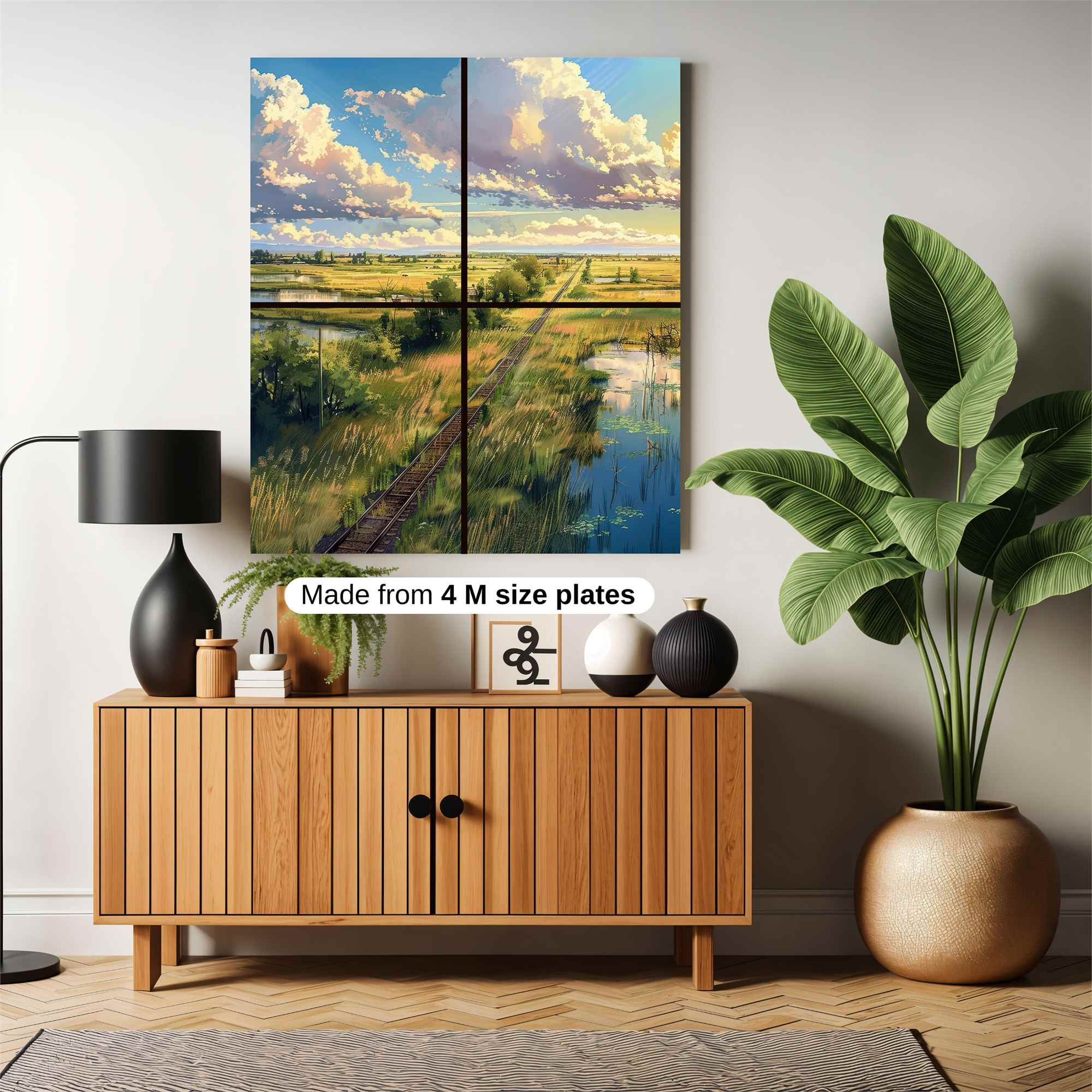 Sunset Serenity Safe Wall Magnetic / M