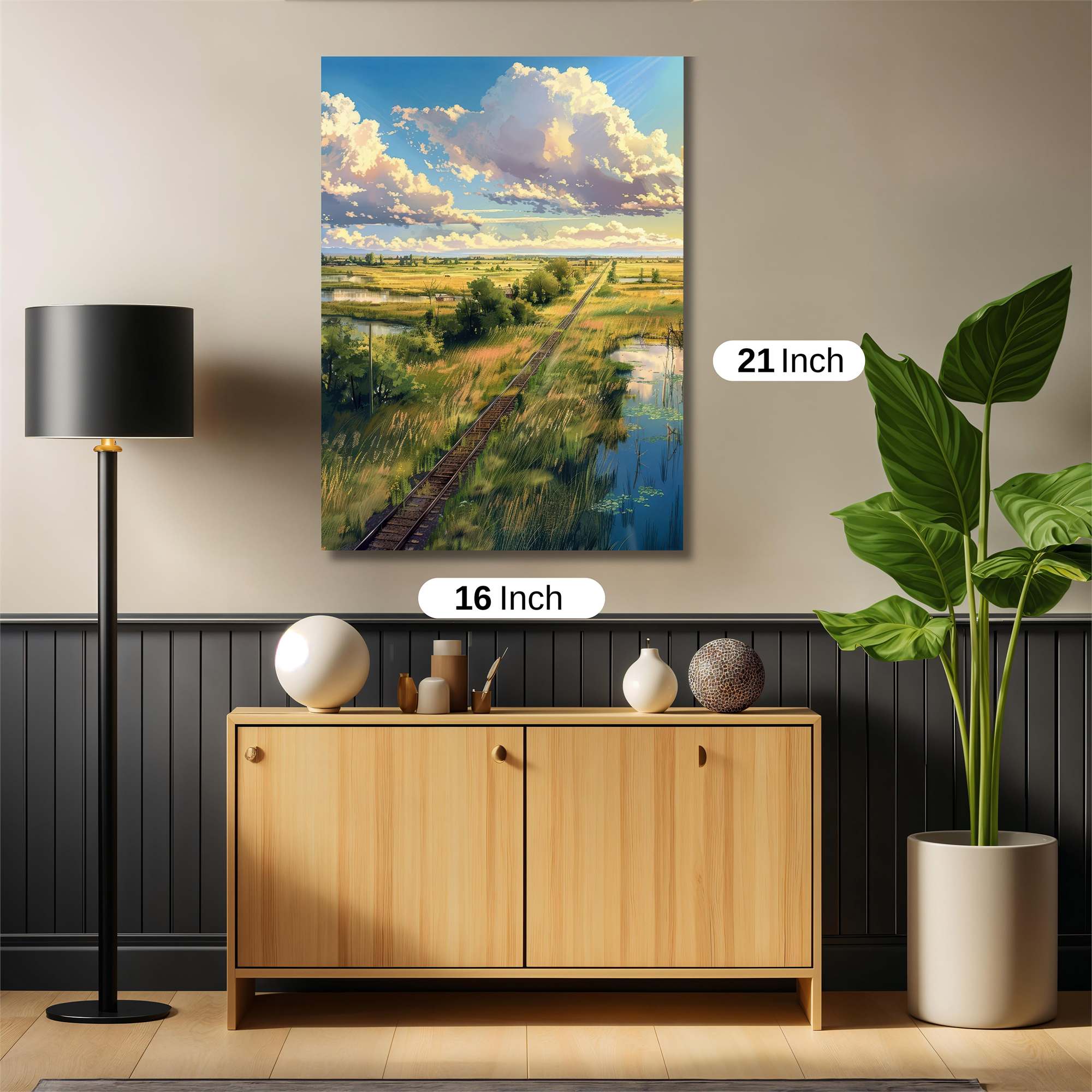 Sunset Serenity Safe Wall Magnetic / M