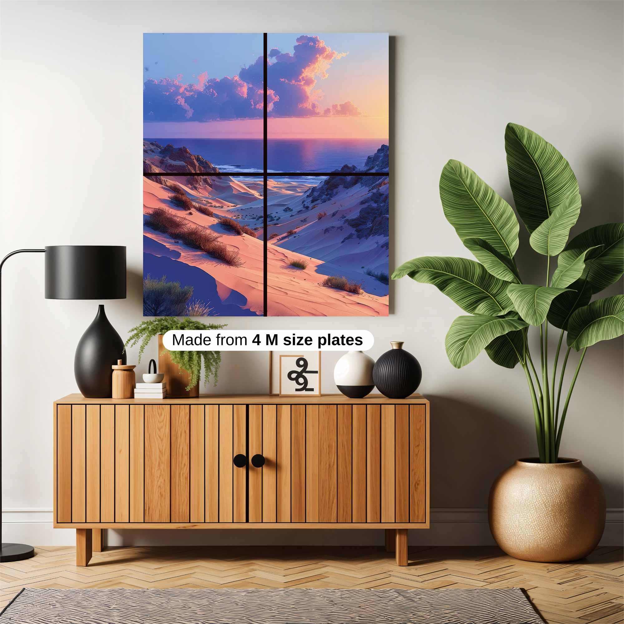 Sunset Serenity Safe Wall Magnetic / M