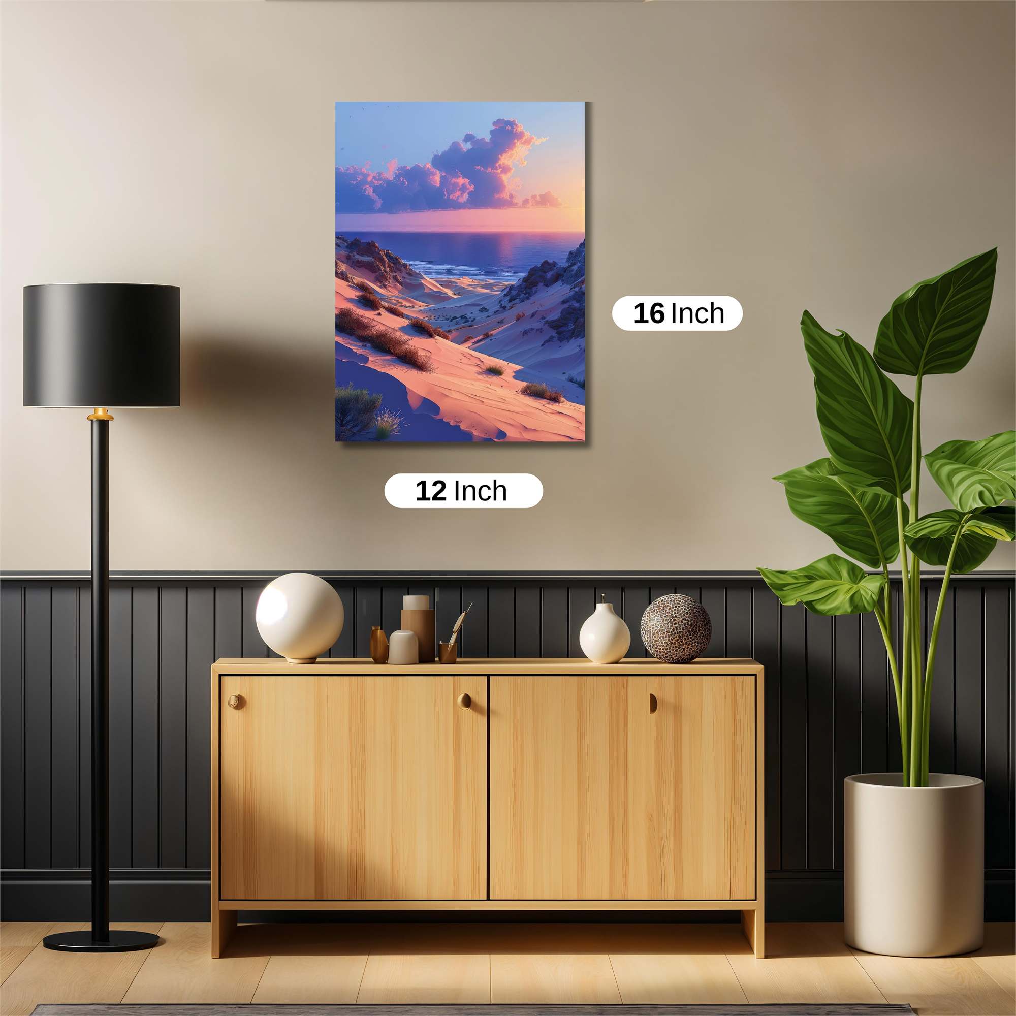 Sunset Serenity Safe Wall Magnetic / M