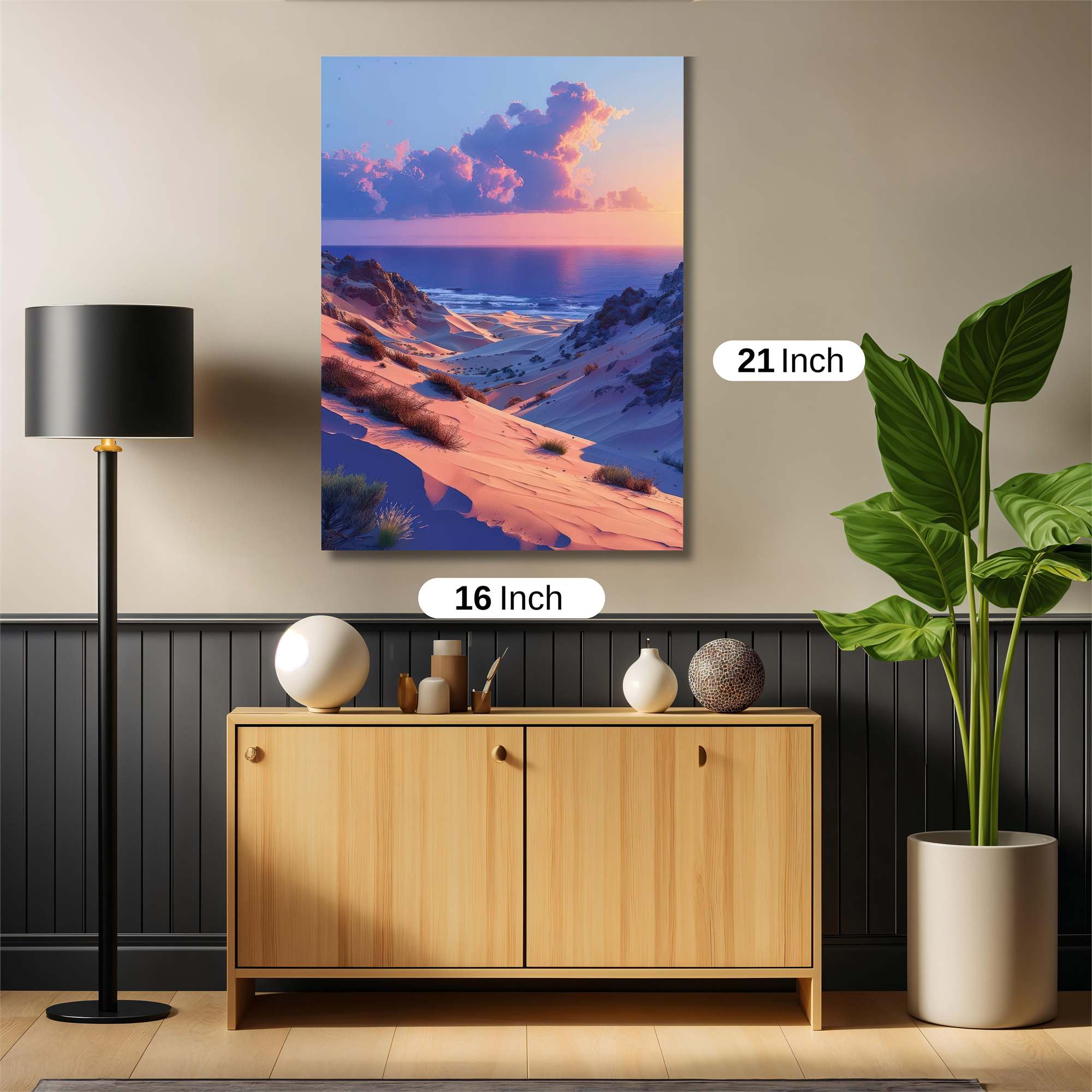 Sunset Serenity Safe Wall Magnetic / M