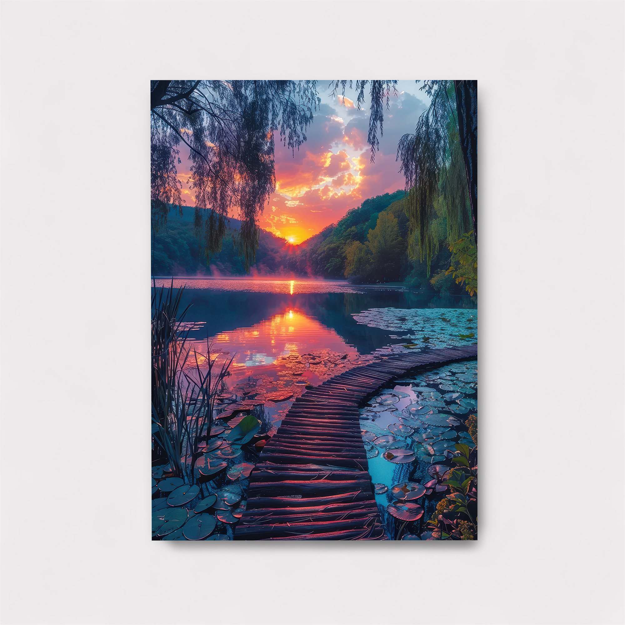 Sunset Serenity Safe Wall Magnetic / M