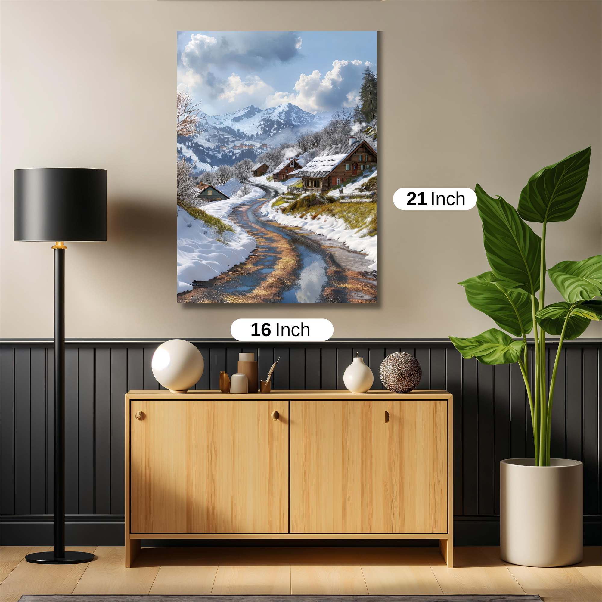 Alpine Serenity Safe Wall Magnetic / M