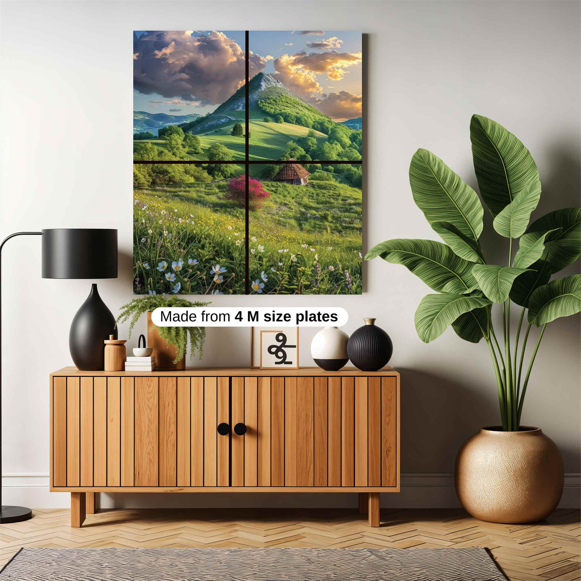 Mountain Serenity Safe Wall Magnetic / M