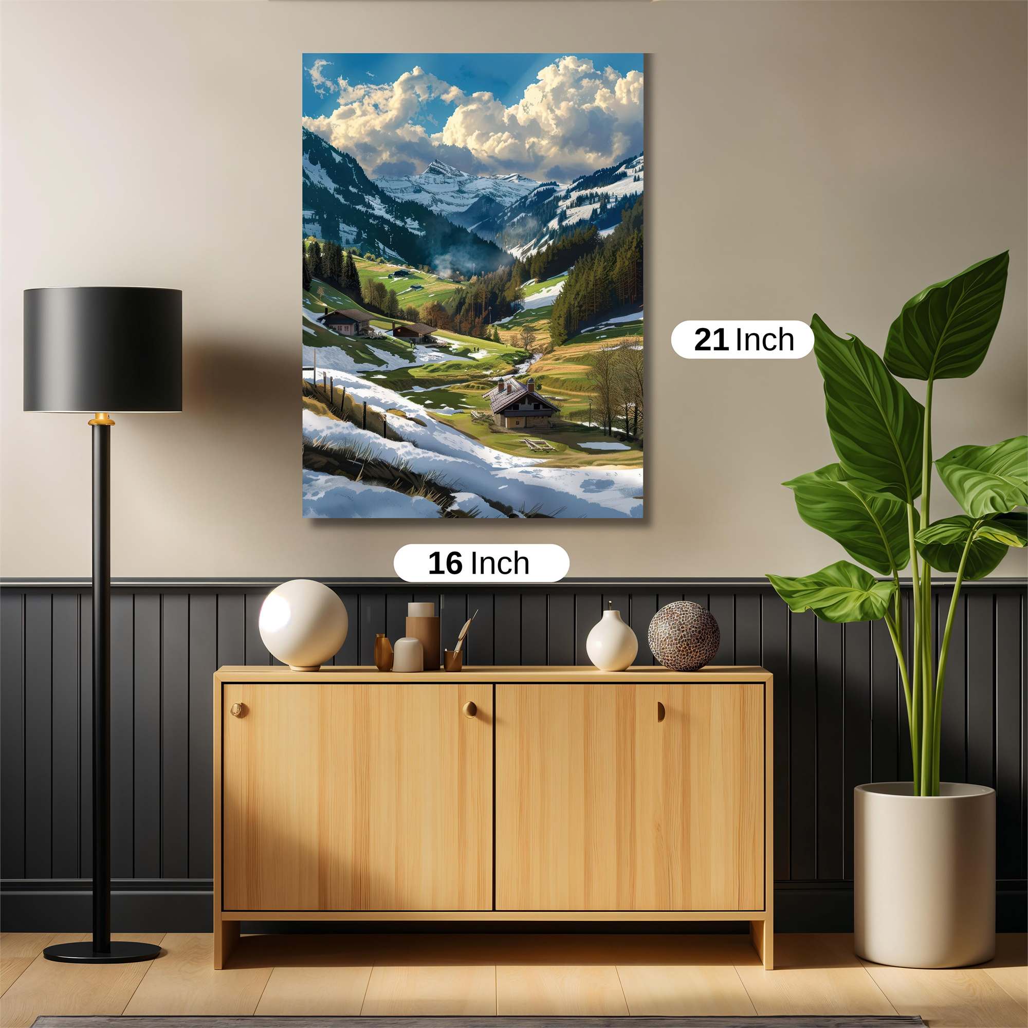 Alpine Serenity Safe Wall Magnetic / M