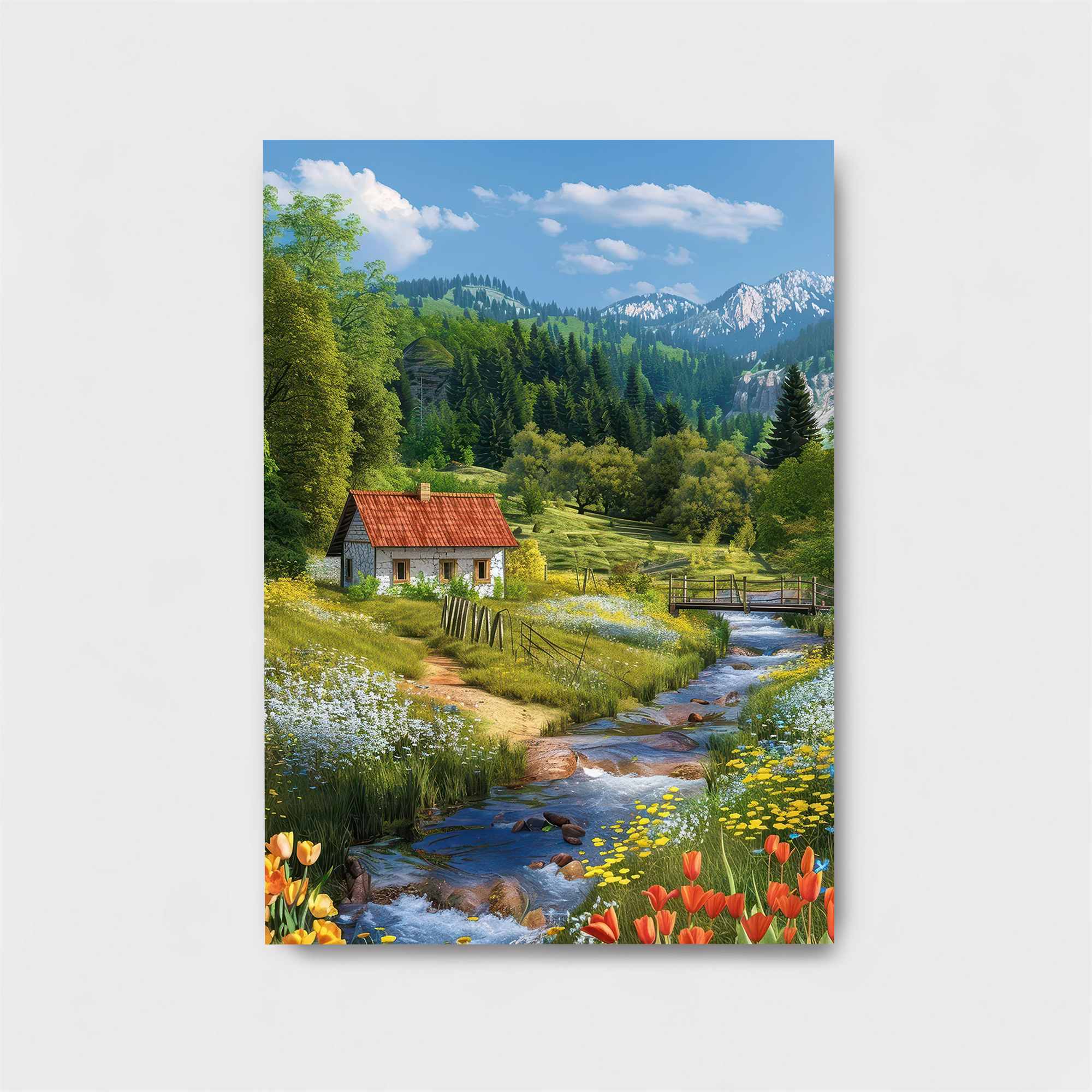 Cottage Bliss Safe Wall Magnetic / M