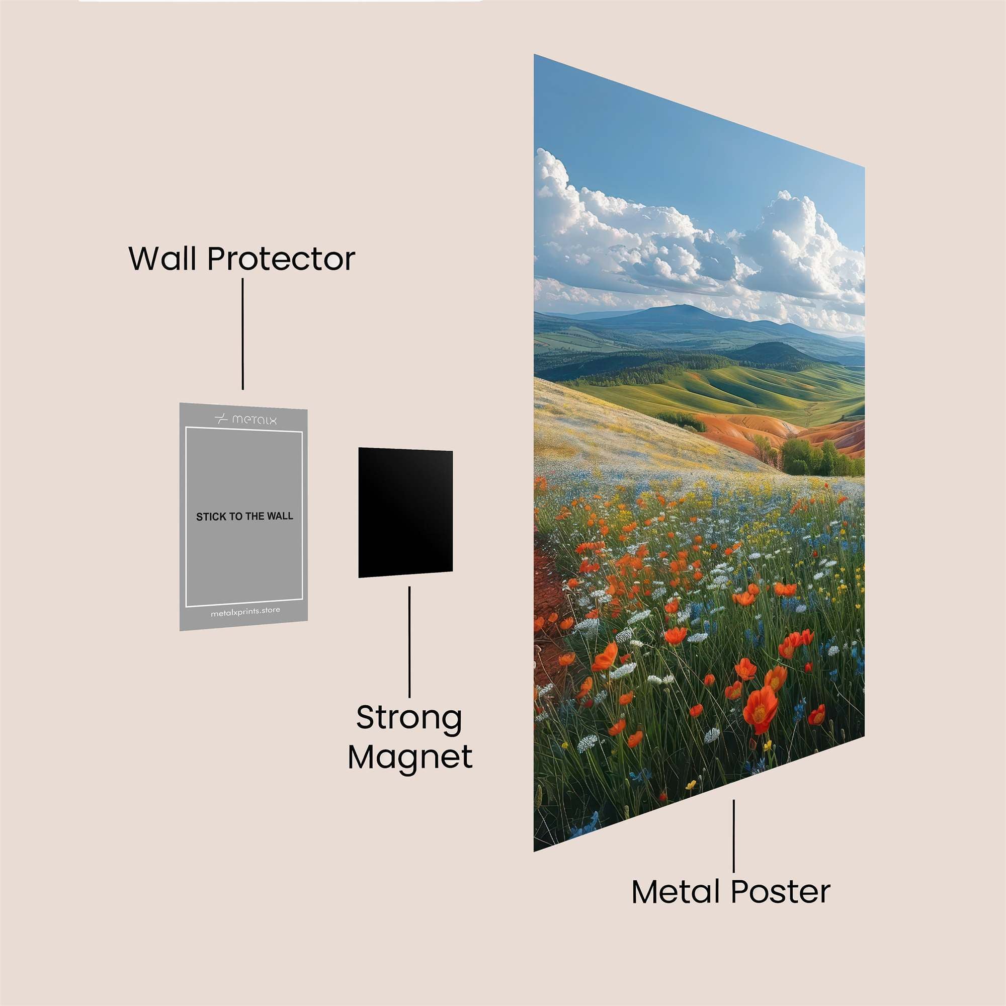 Valley Bliss Safe Wall Magnetic / M