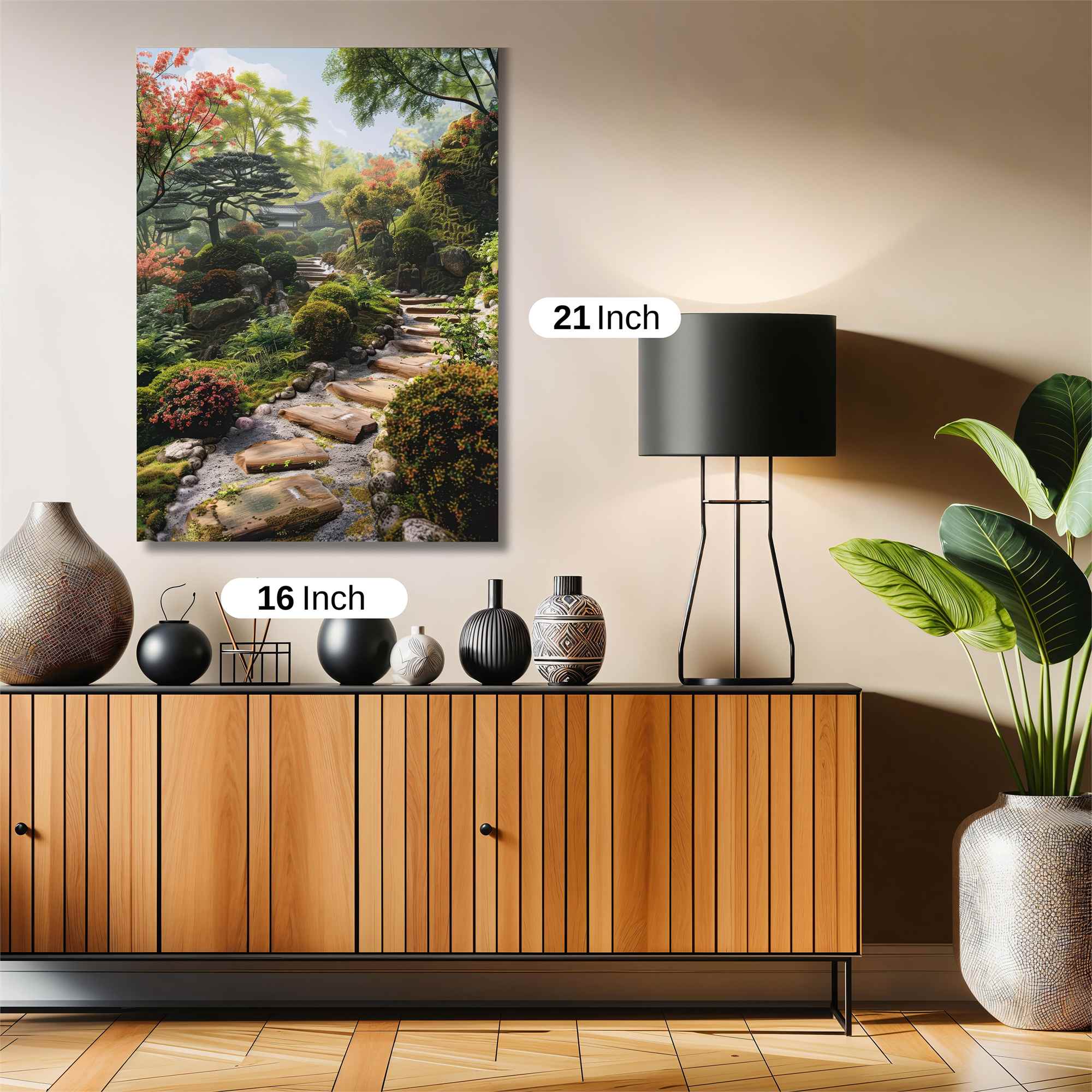 Garden Serenity Safe Wall Magnetic / M