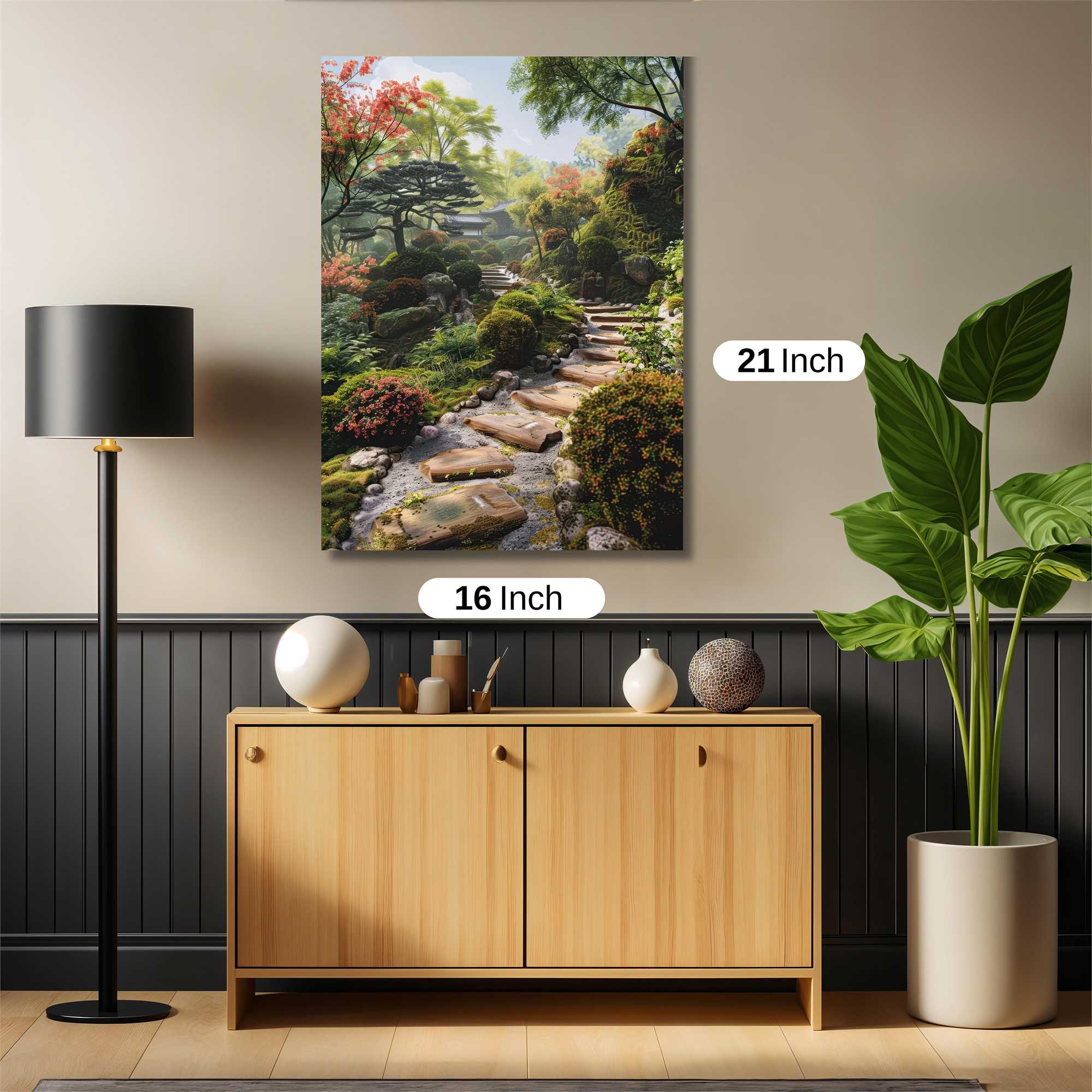 Garden Serenity Safe Wall Magnetic / M