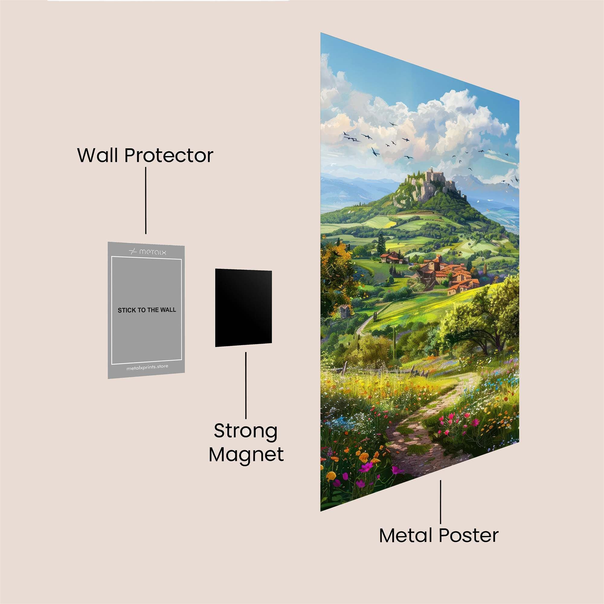 San Marino Serene Safe Wall Magnetic / M