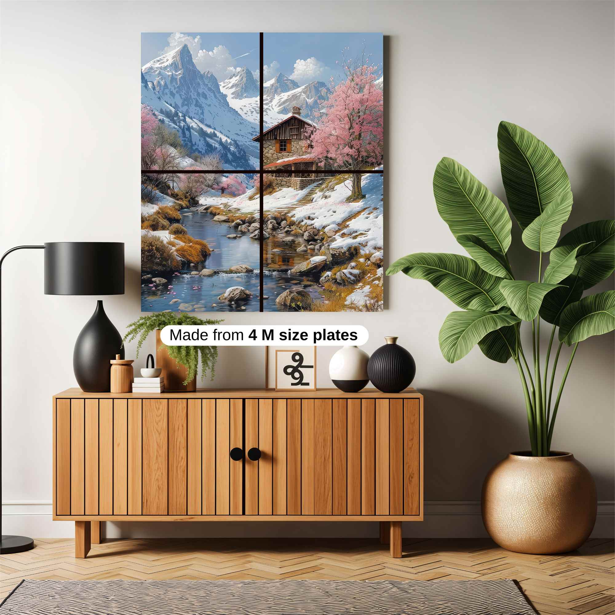 Alpine Bliss Safe Wall Magnetic / M