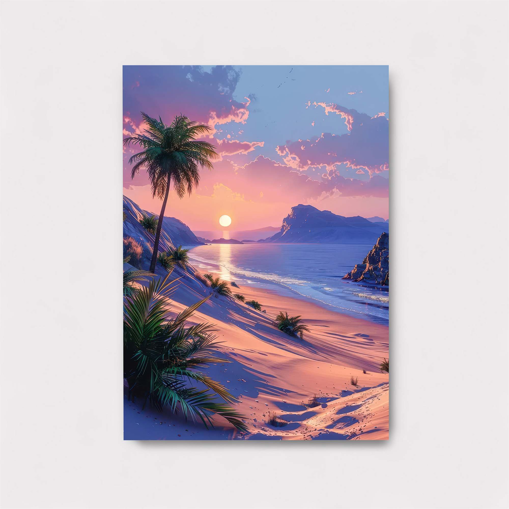 Sunset Serenity Safe Wall Magnetic / M