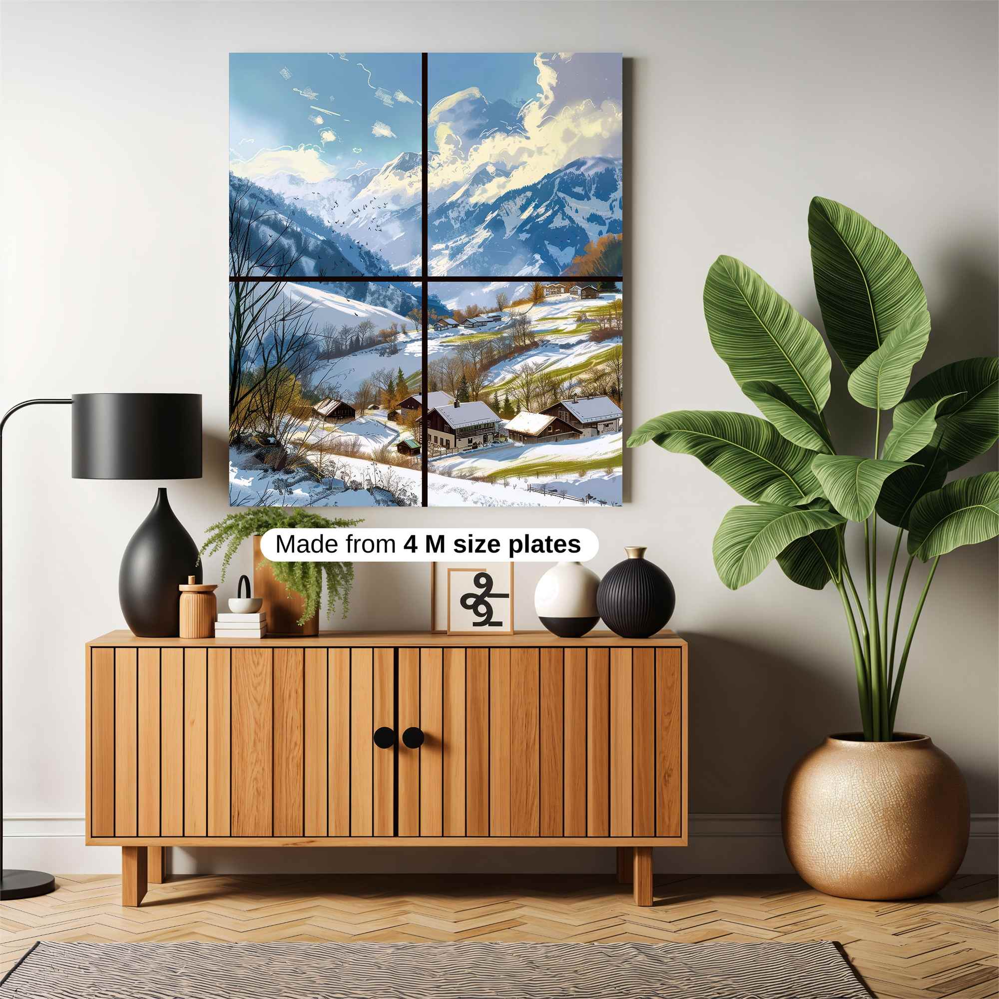 Alpine Serenity Safe Wall Magnetic / M