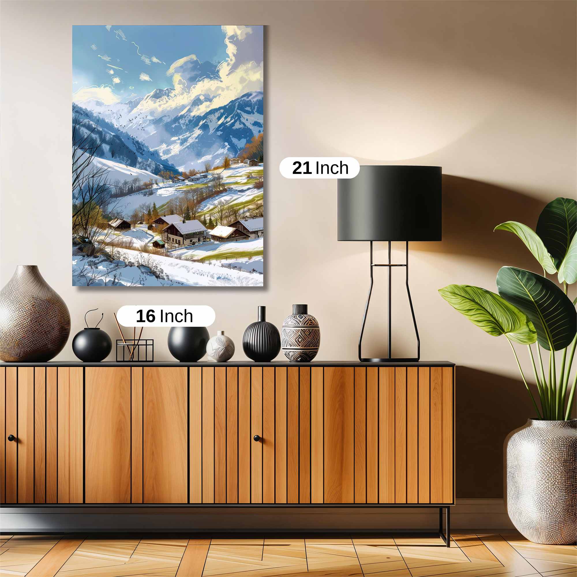 Alpine Serenity Safe Wall Magnetic / M
