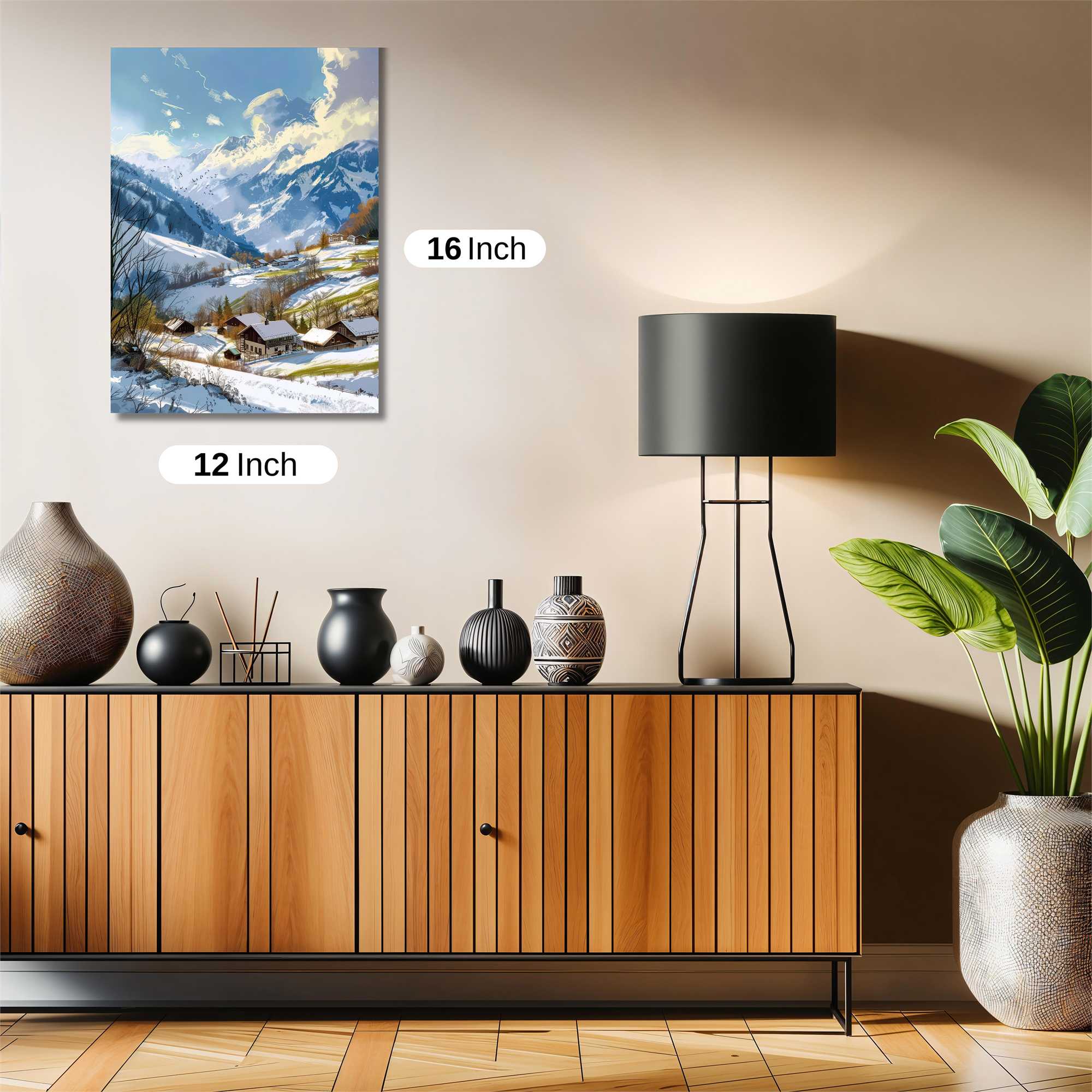 Alpine Serenity Safe Wall Magnetic / M