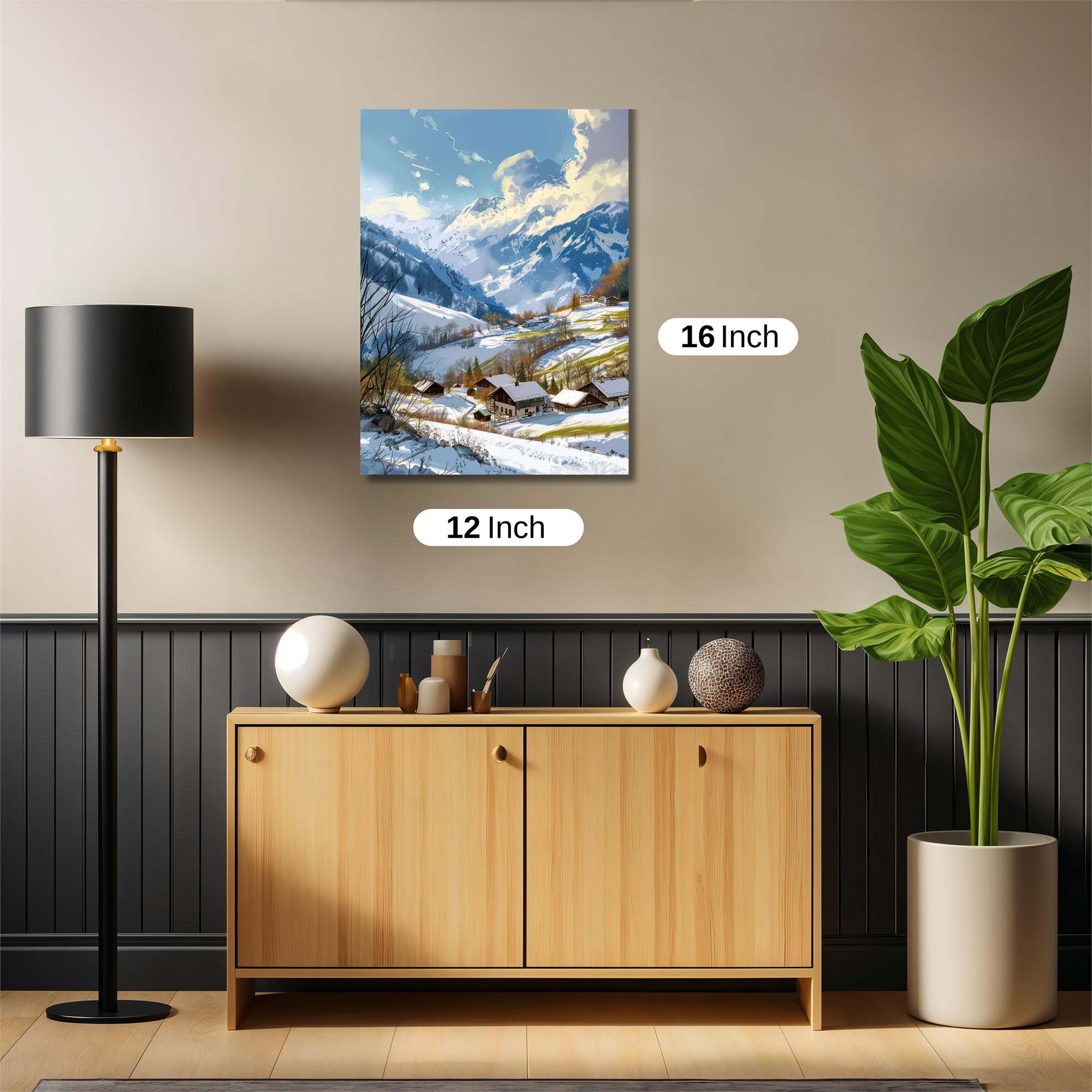 Alpine Serenity Safe Wall Magnetic / M