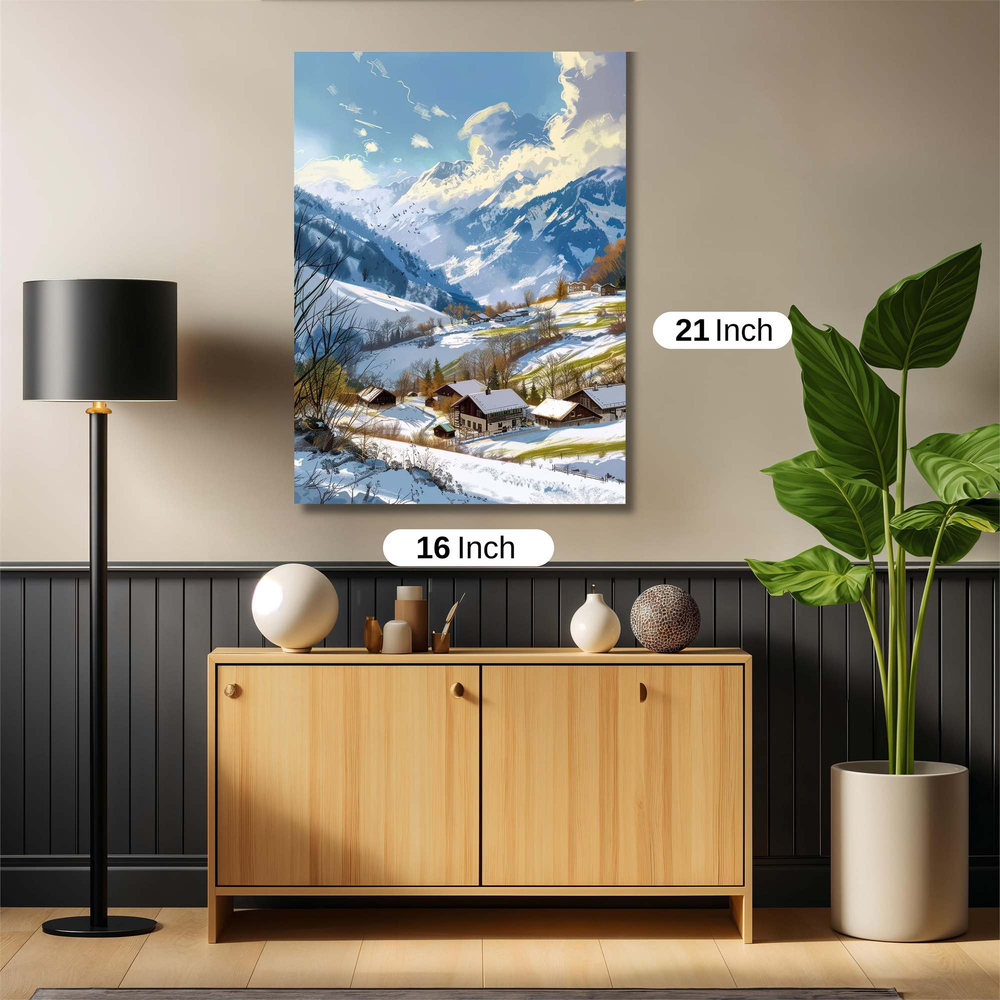 Alpine Serenity Safe Wall Magnetic / M