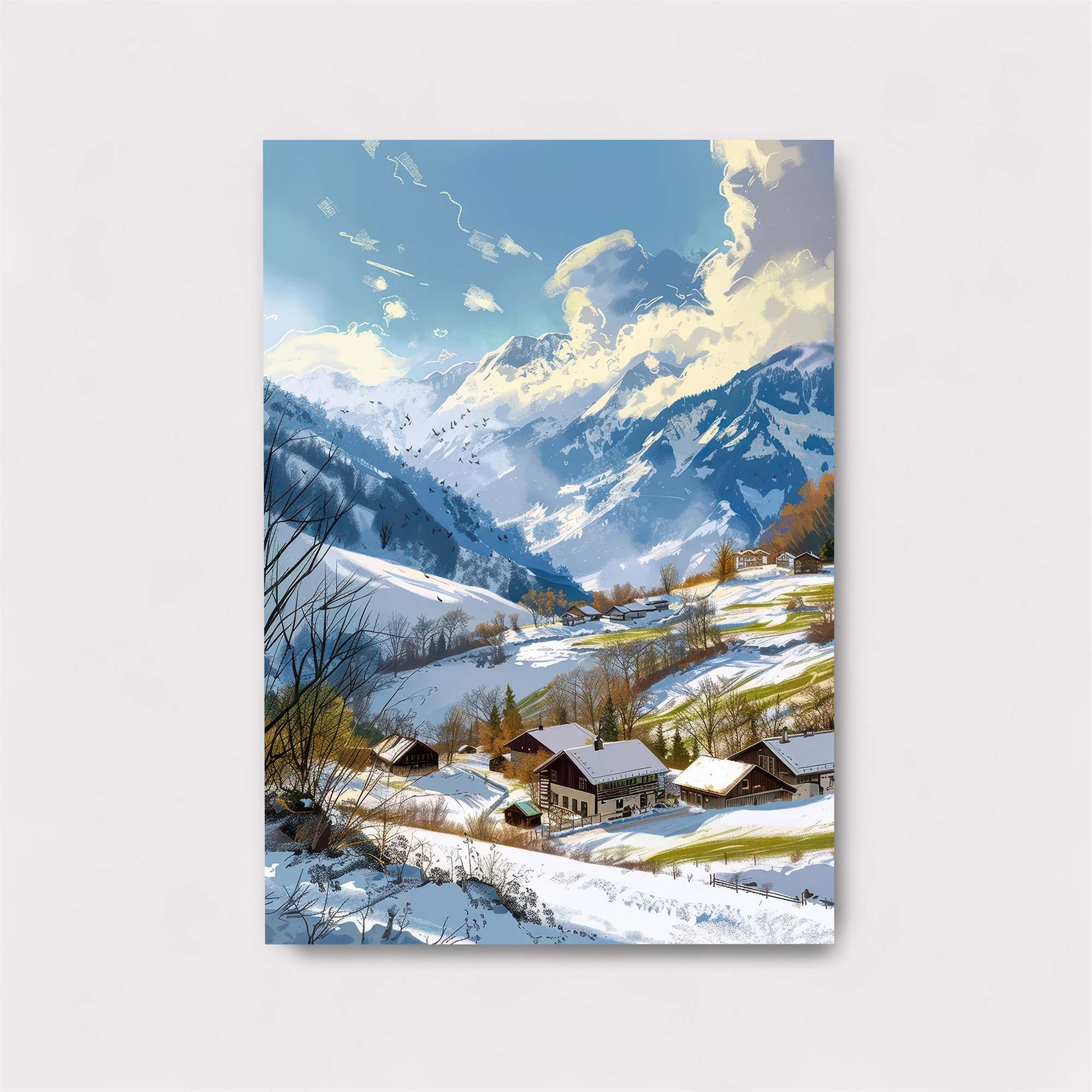 Alpine Serenity Safe Wall Magnetic / M
