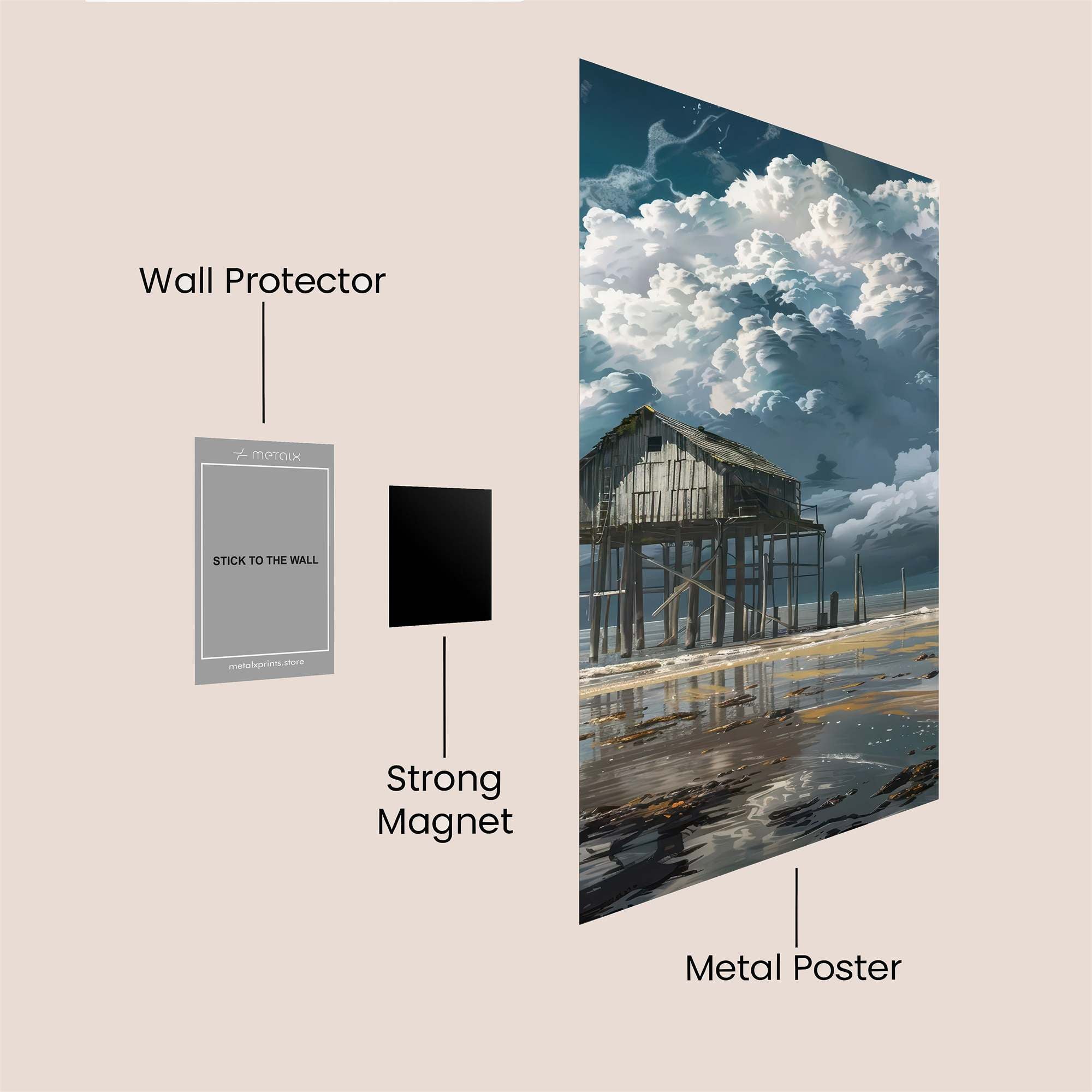Cabin Tempest Safe Wall Magnetic / M