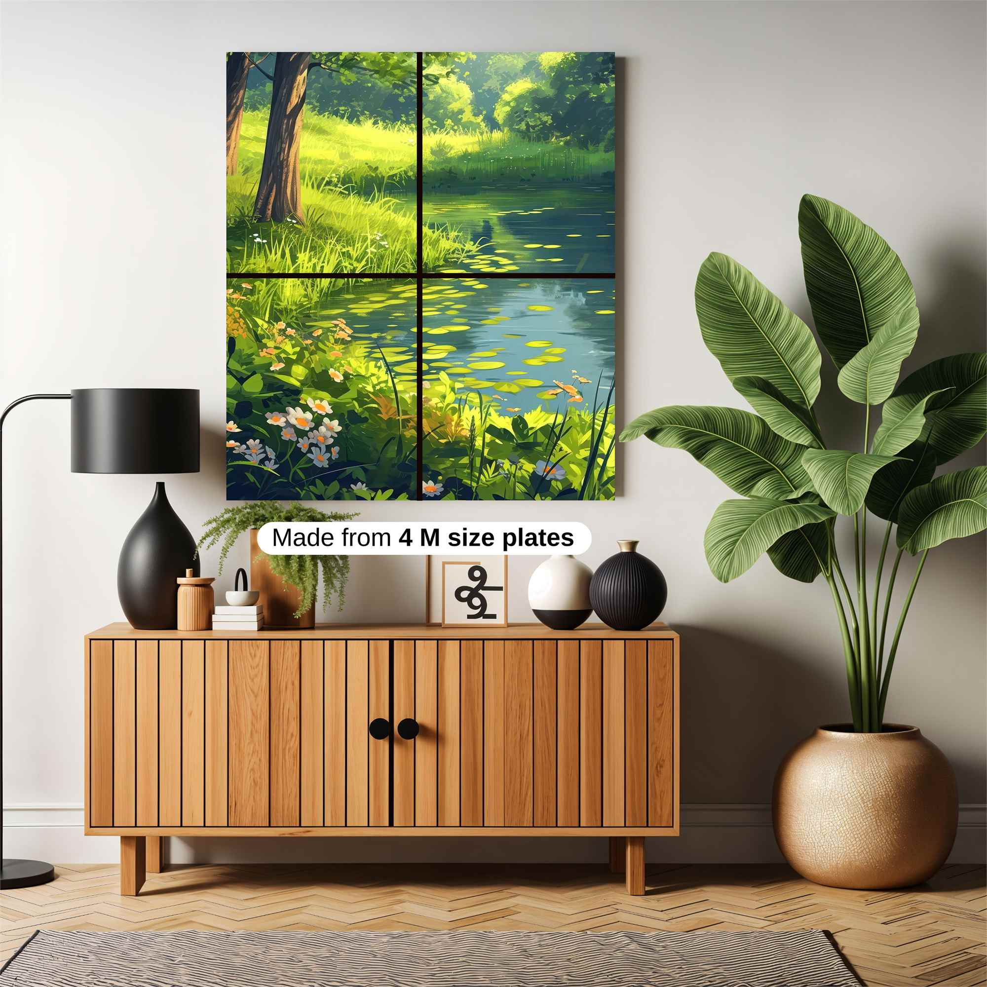 Forest Serenity Safe Wall Magnetic / M