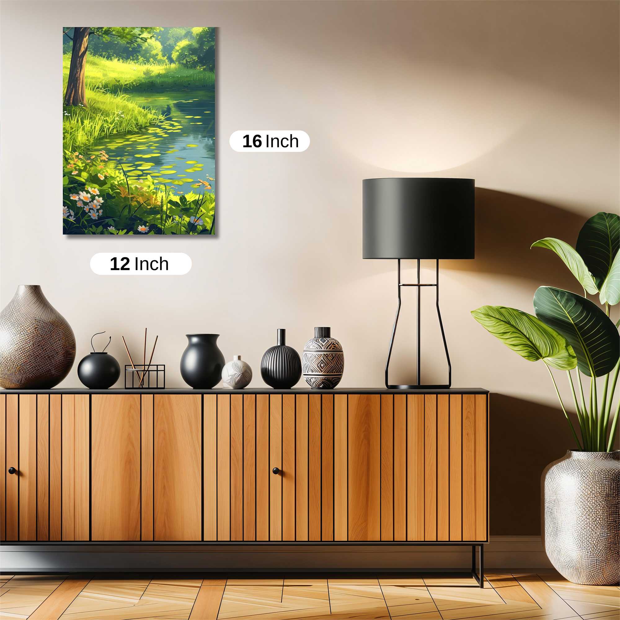 Forest Serenity Safe Wall Magnetic / M