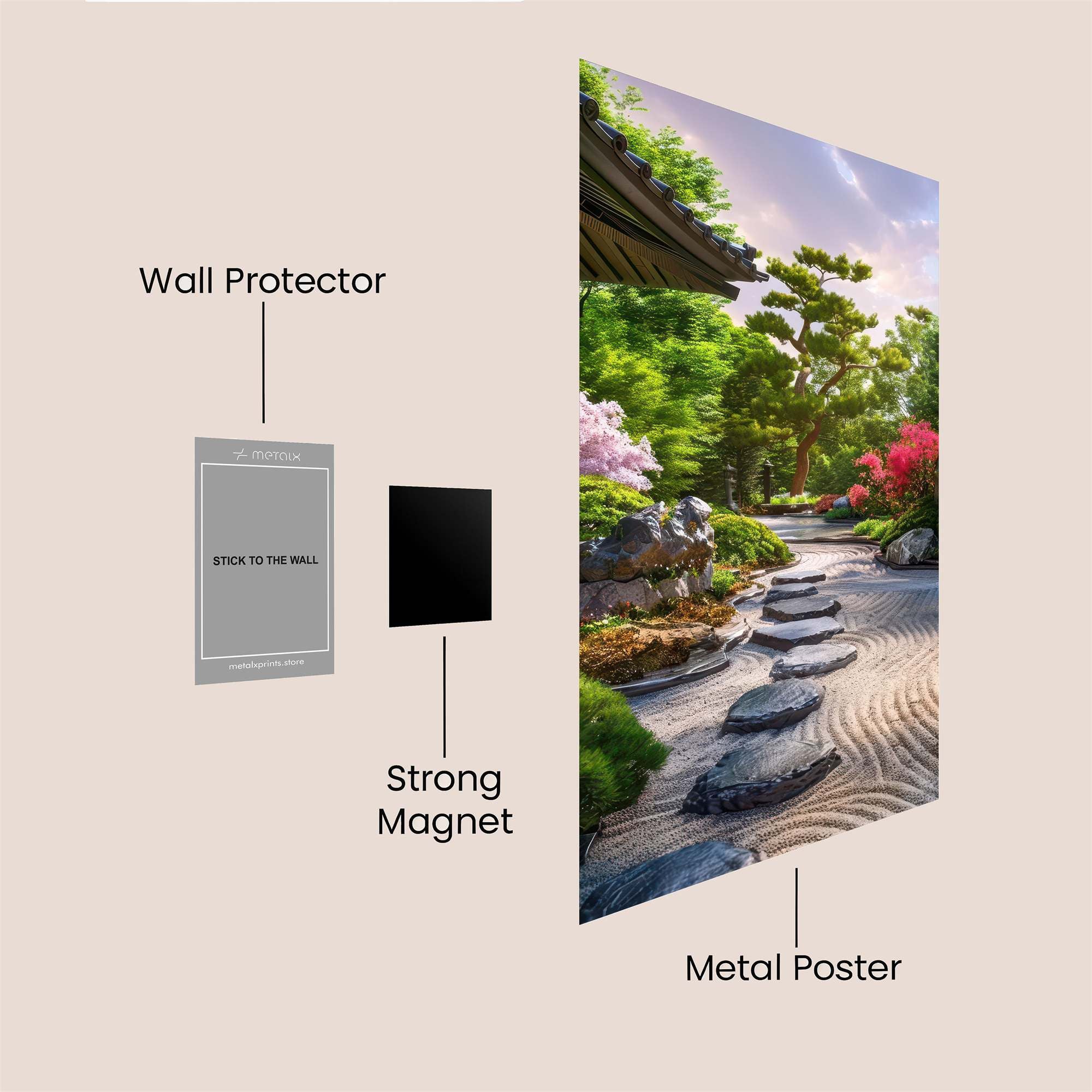 Zen Tranquility Safe Wall Magnetic / M