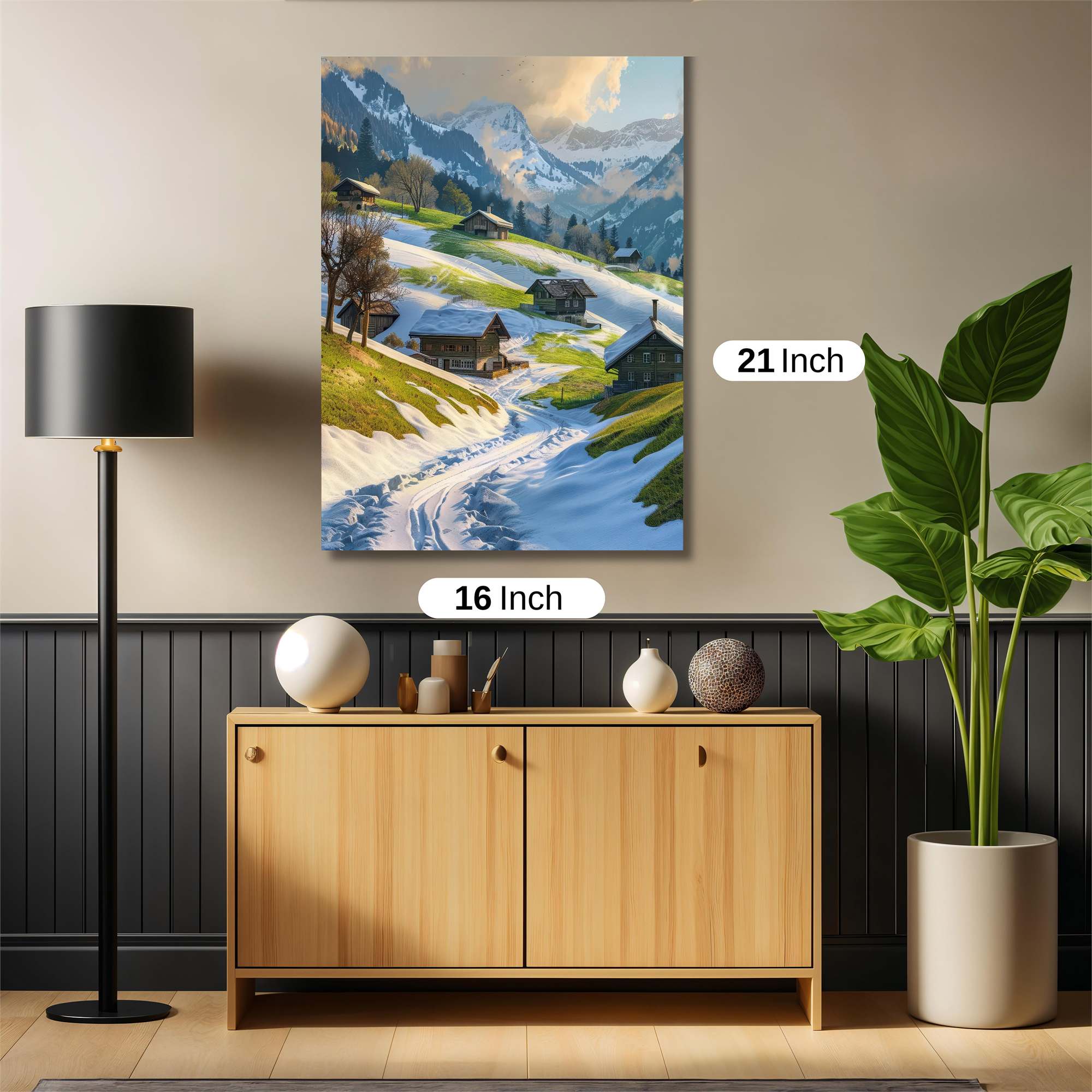 Alpine Serenity Safe Wall Magnetic / M