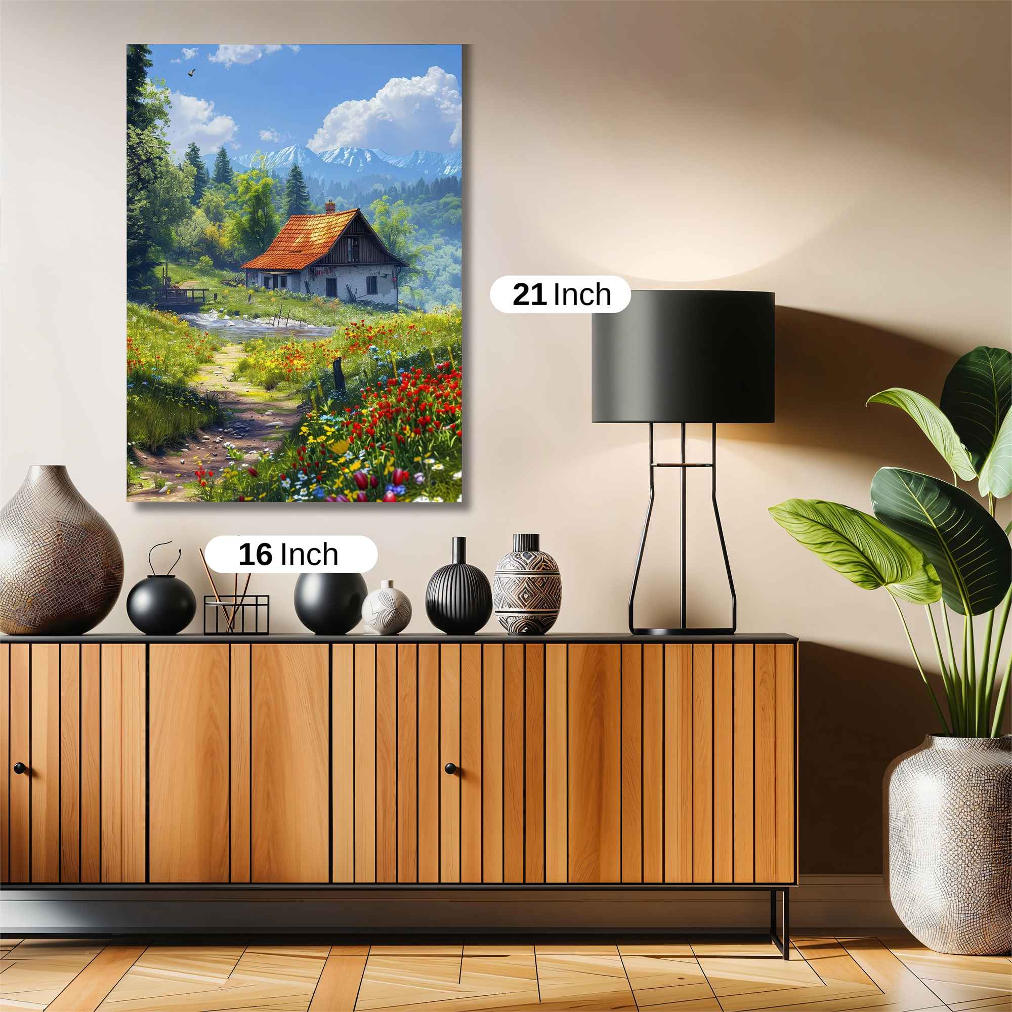 Cottage Serenity Safe Wall Magnetic / M