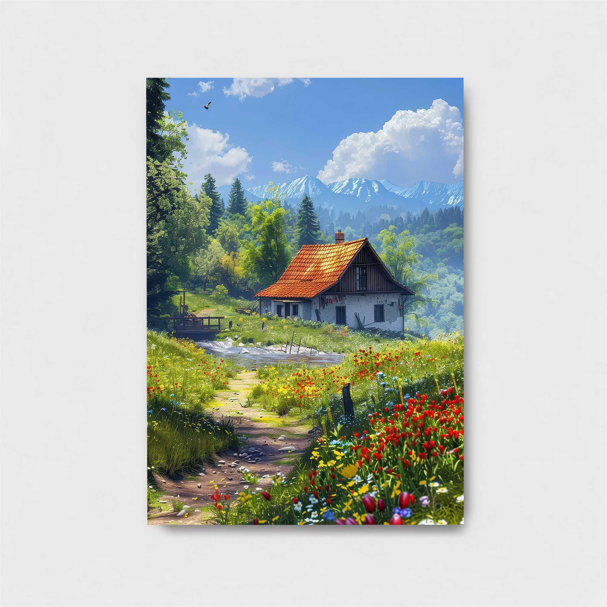 Cottage Serenity Safe Wall Magnetic / M