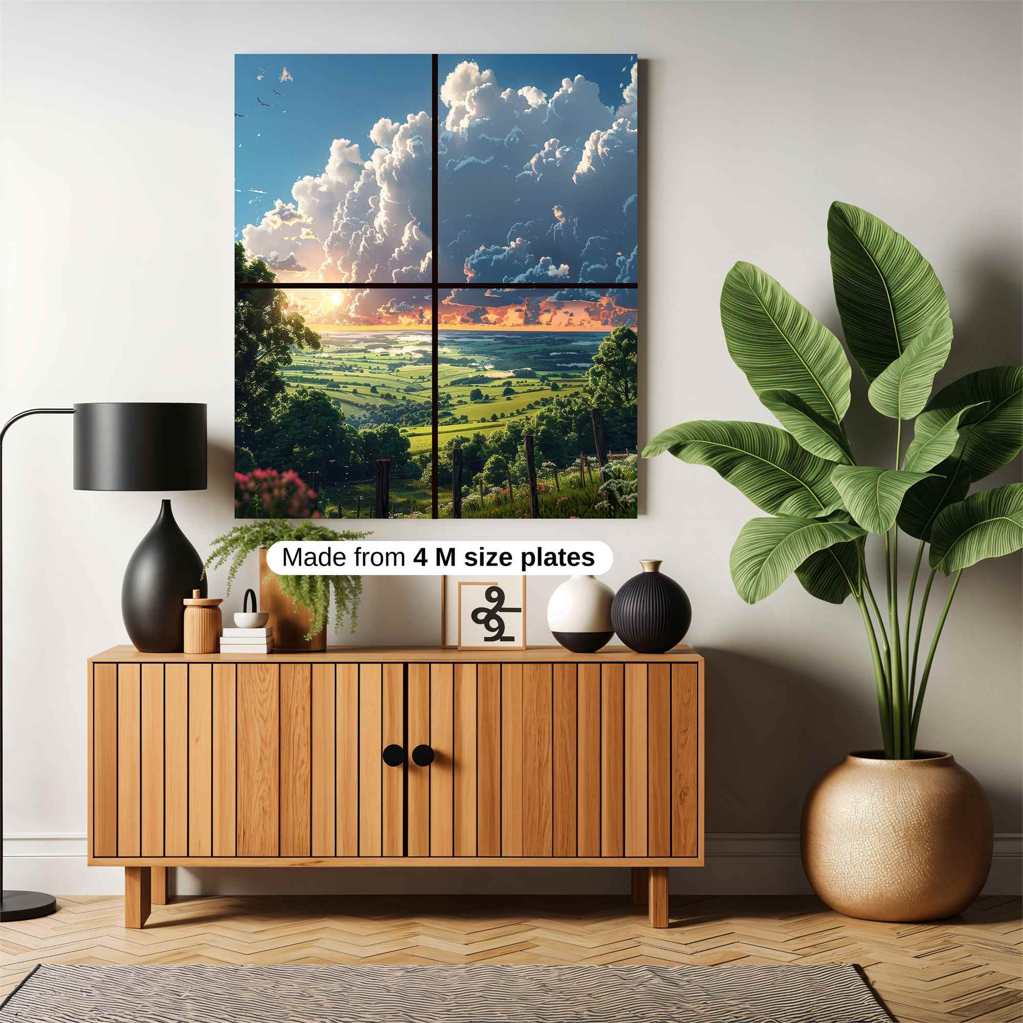 Sunset Serenity Safe Wall Magnetic / M