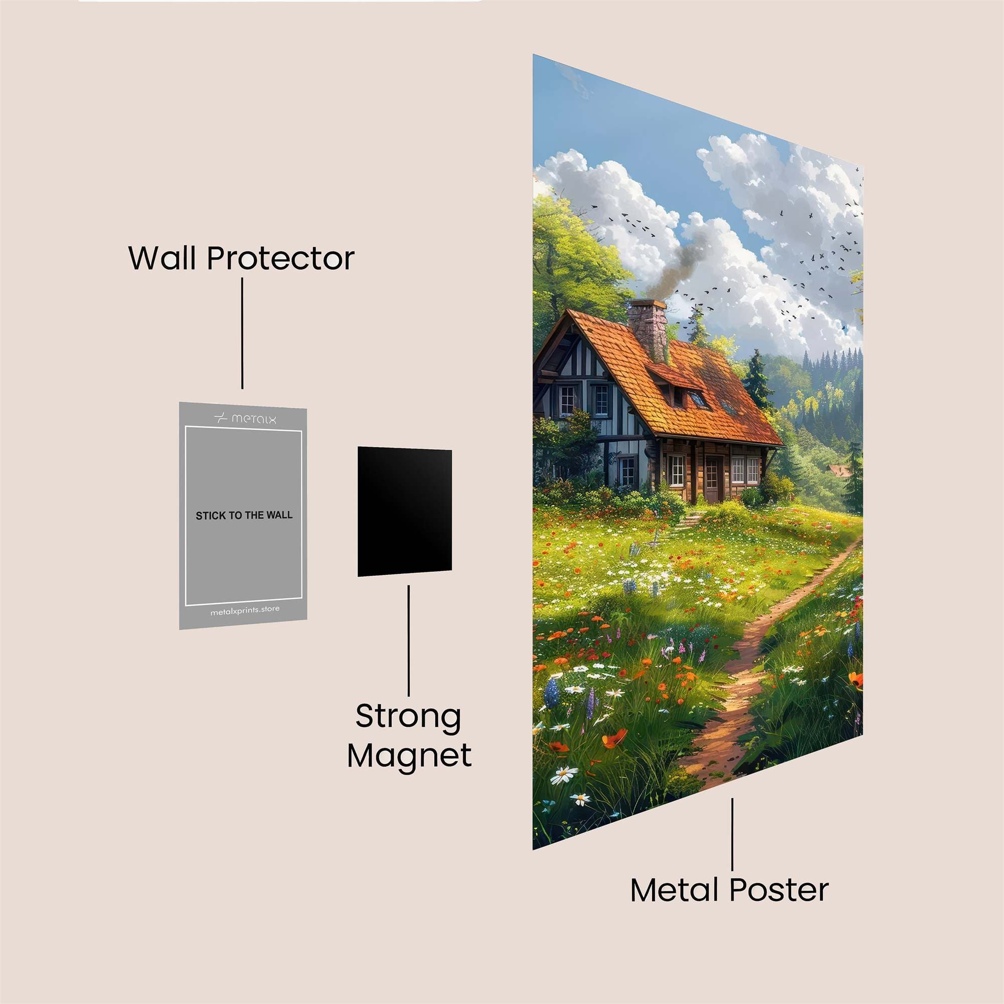 Cabin Serenity Safe Wall Magnetic / M